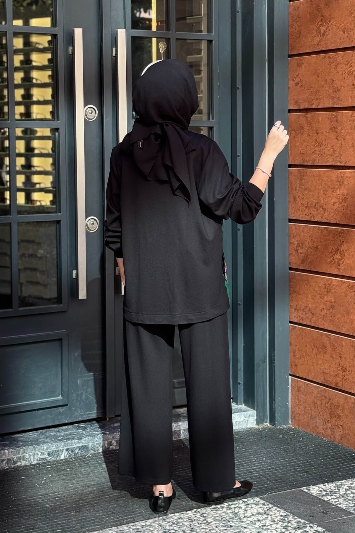 MOOROFMOOR Noelle Pantolonlu Takım 26W4091 Siyah