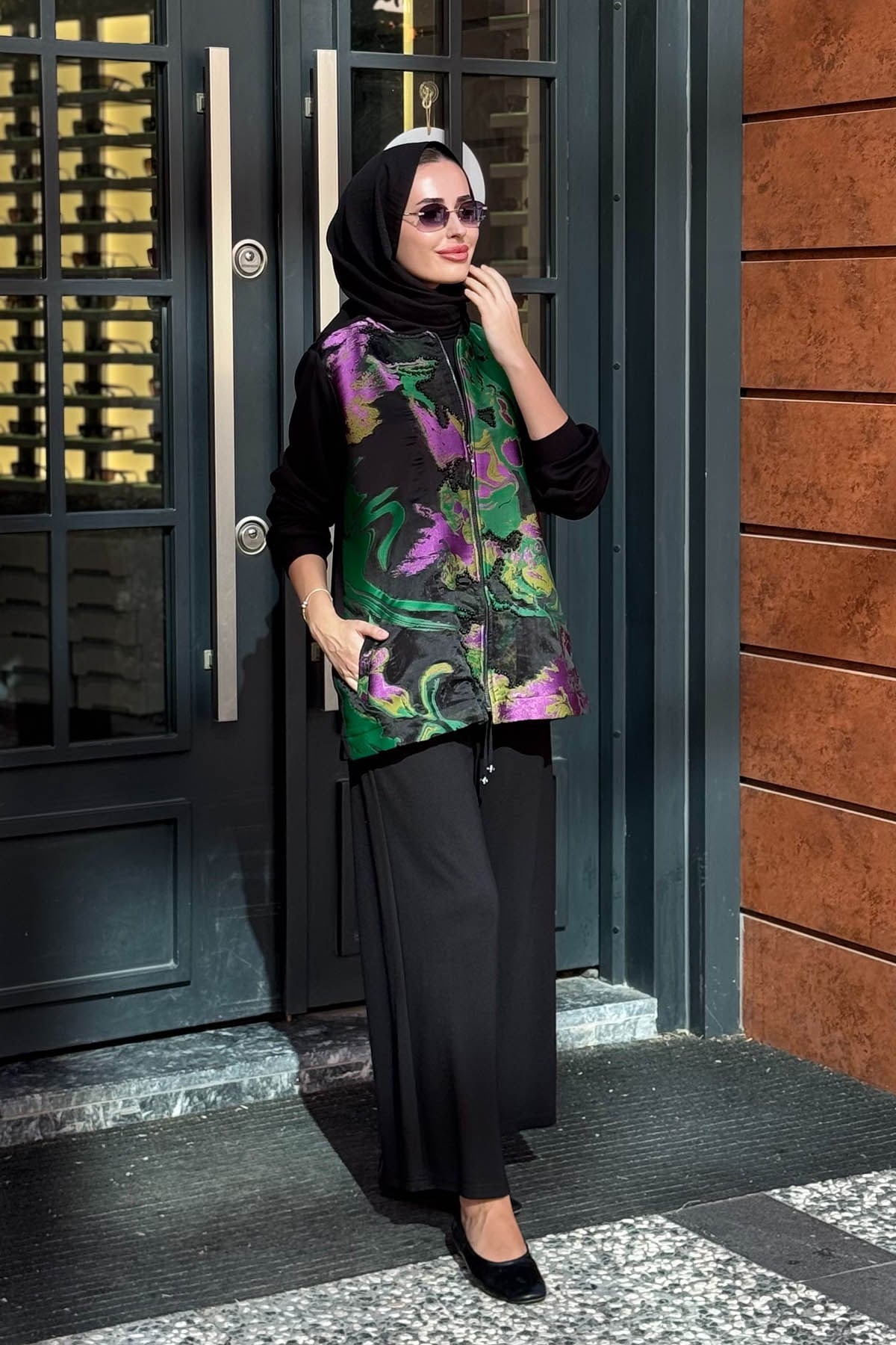 MOOROFMOOR Noelle Pantolonlu Takım 26W4091 Siyah