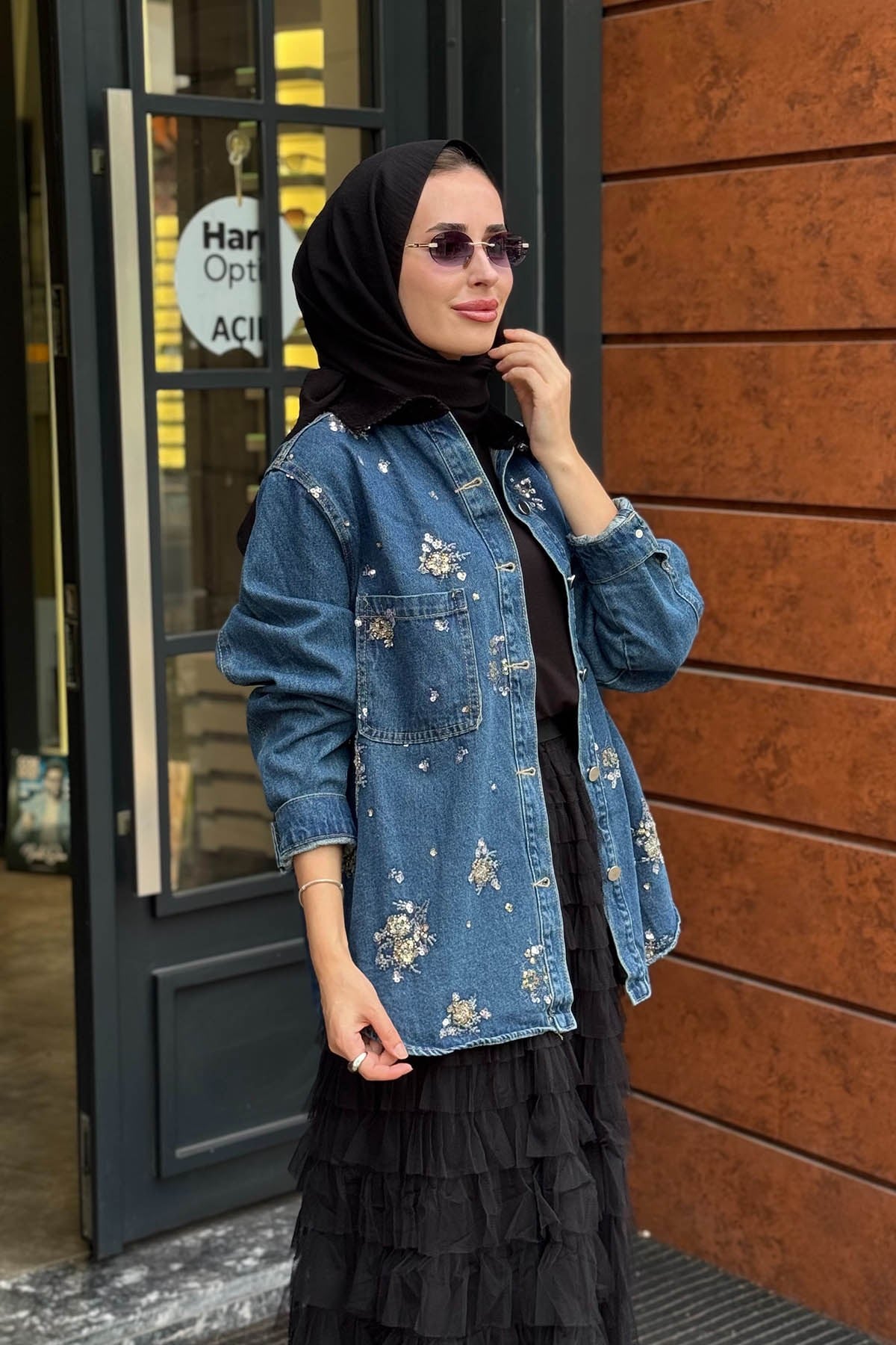 MOOROFMOOR Seraphine Ceket 26W6086 Kot Mavi