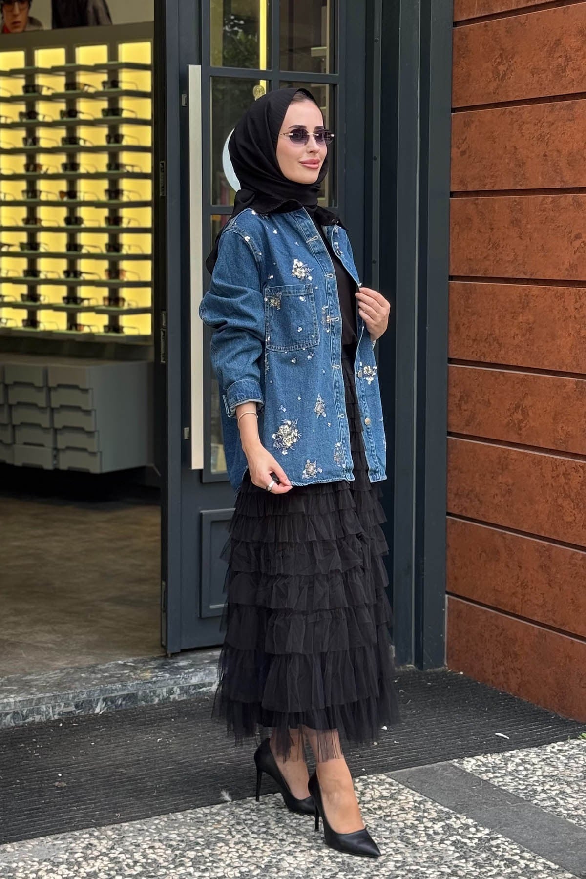 MOOROFMOOR Seraphine Ceket 26W6086 Kot Mavi