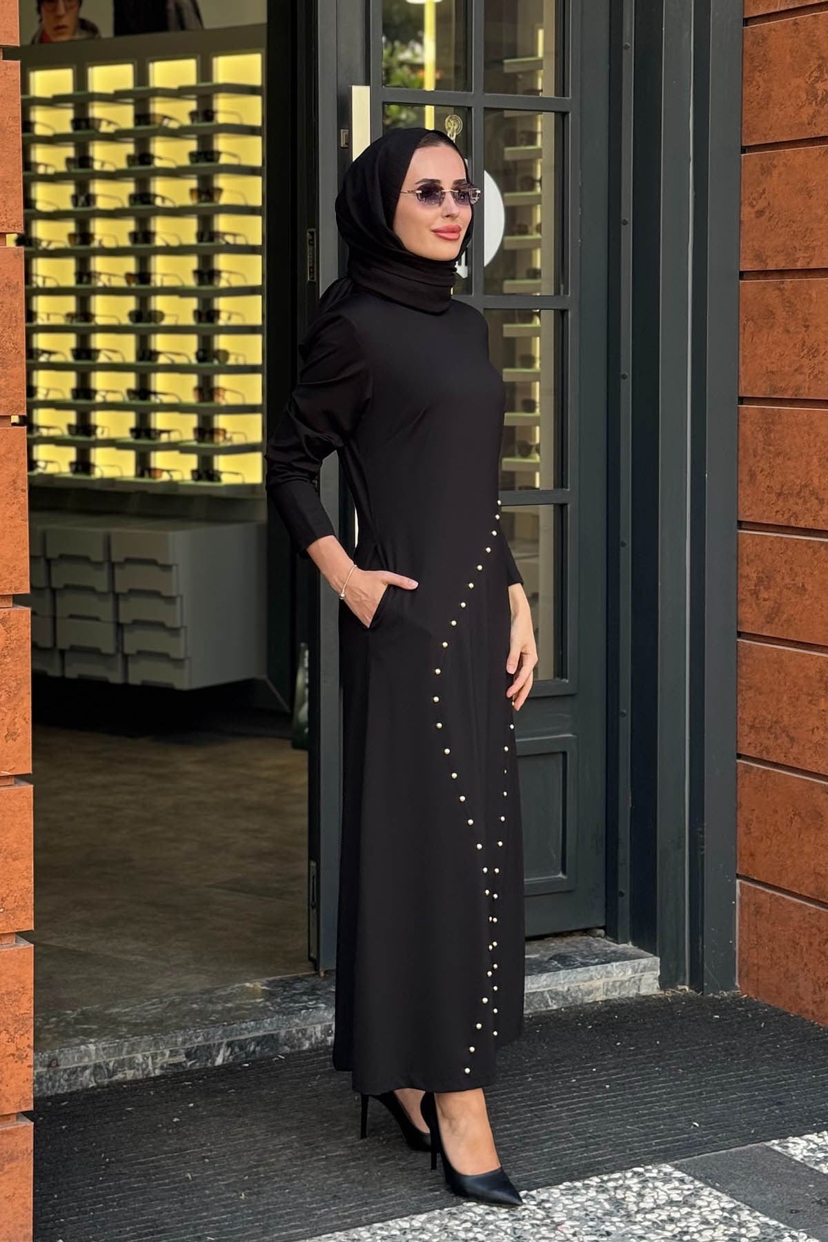 MOOROFMOOR Zelina Elbise 26W5034 Siyah