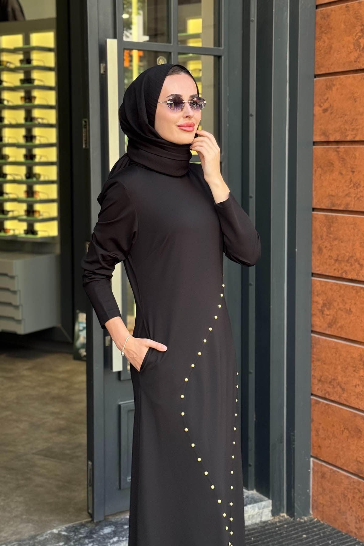 MOOROFMOOR Zelina Elbise 26W5034 Siyah