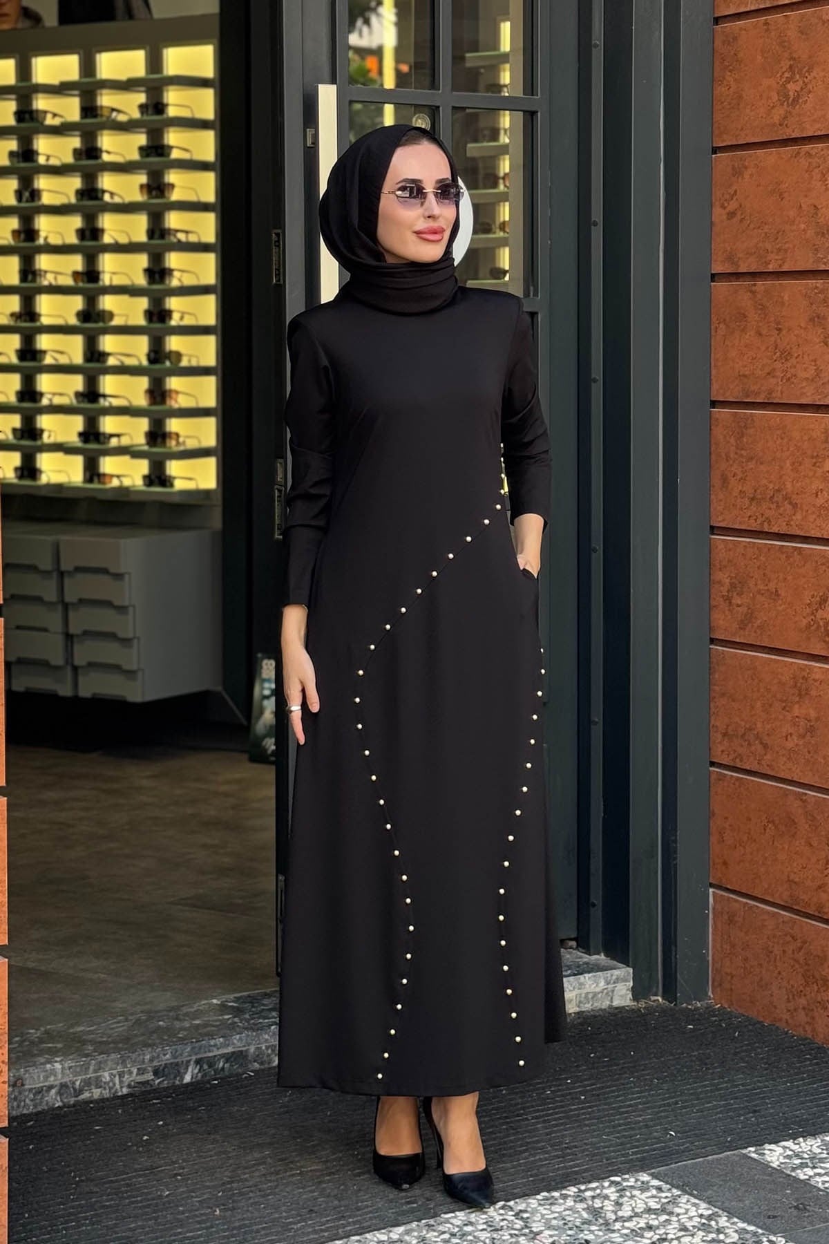 MOOROFMOOR Zelina Elbise 26W5034 Siyah