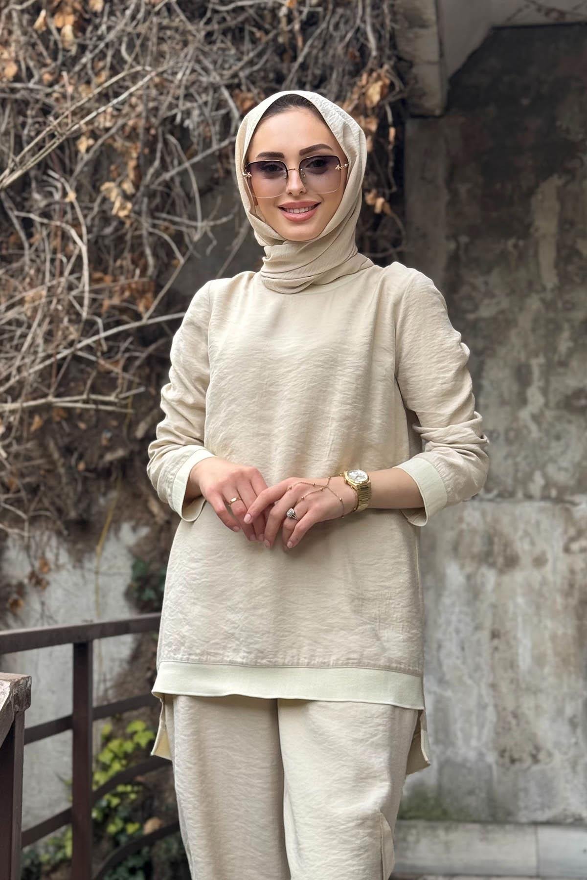 Naki & Mascara Bluz 25MY2102 Bej