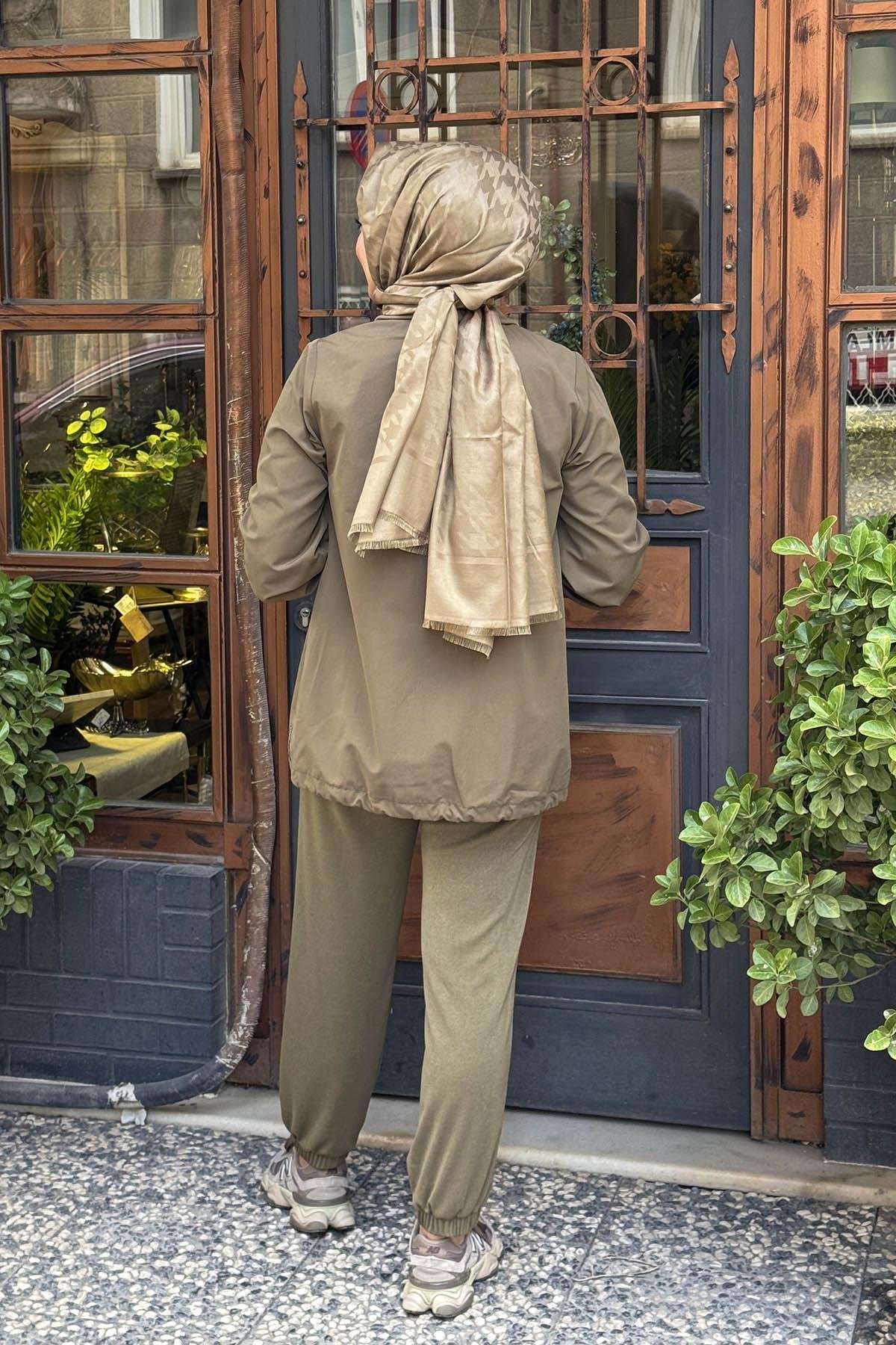 NAKİ & MASCARA Bluz 56MK2114 Haki