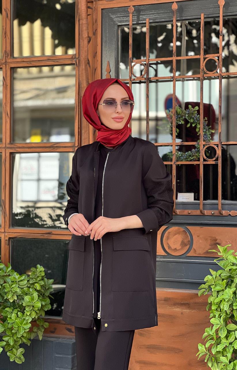 NAKİ & MASCARA Ceket 24MY1120 Siyah