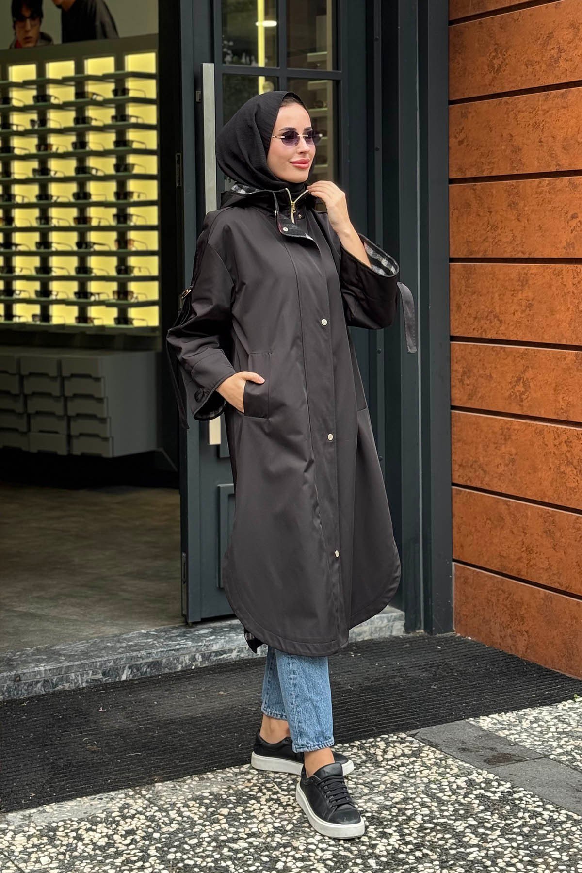 NAKİ & MASCARA Kap 67MK61031 Siyah