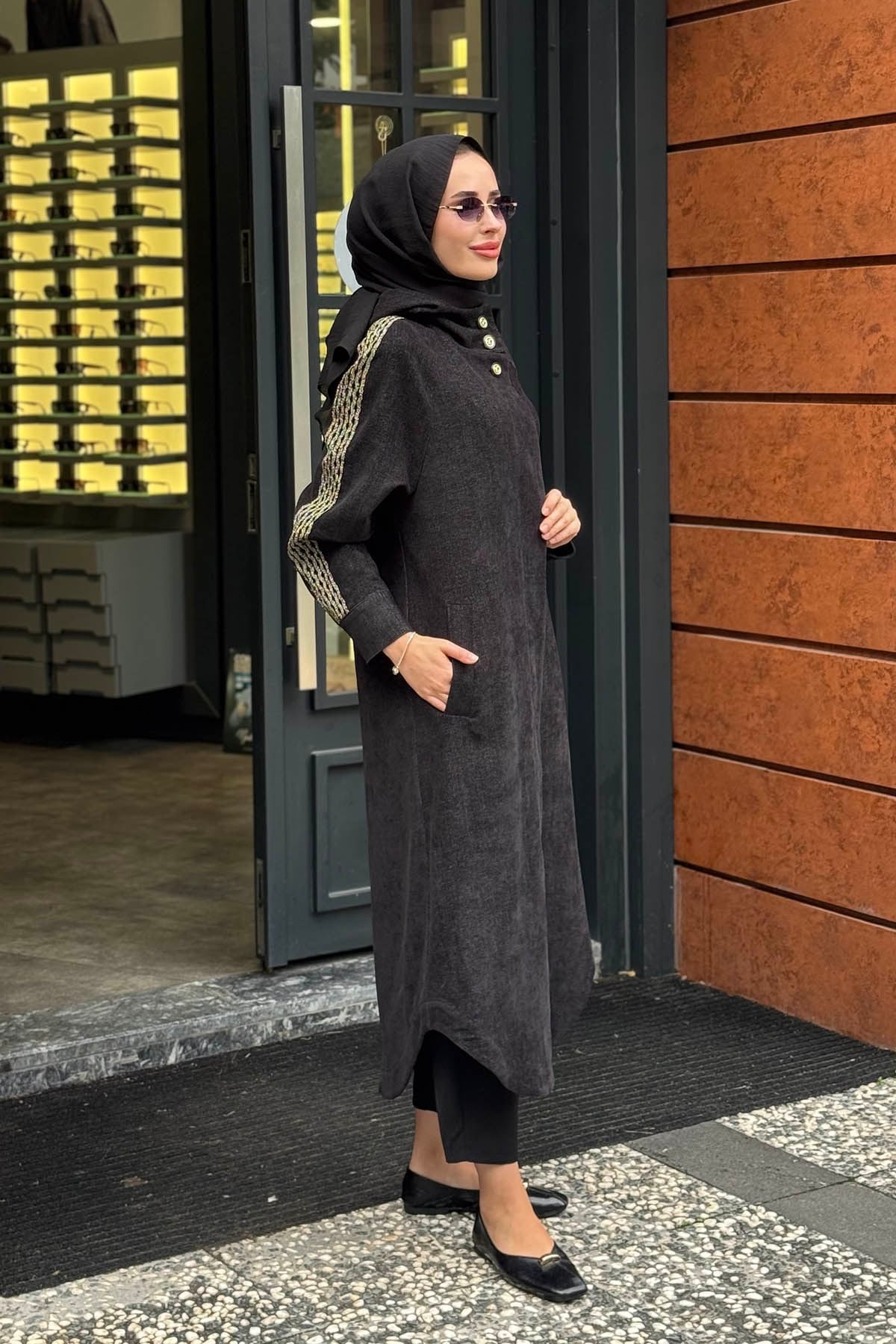 NAKİ & MASCARA Kap 67MK61291 Siyah