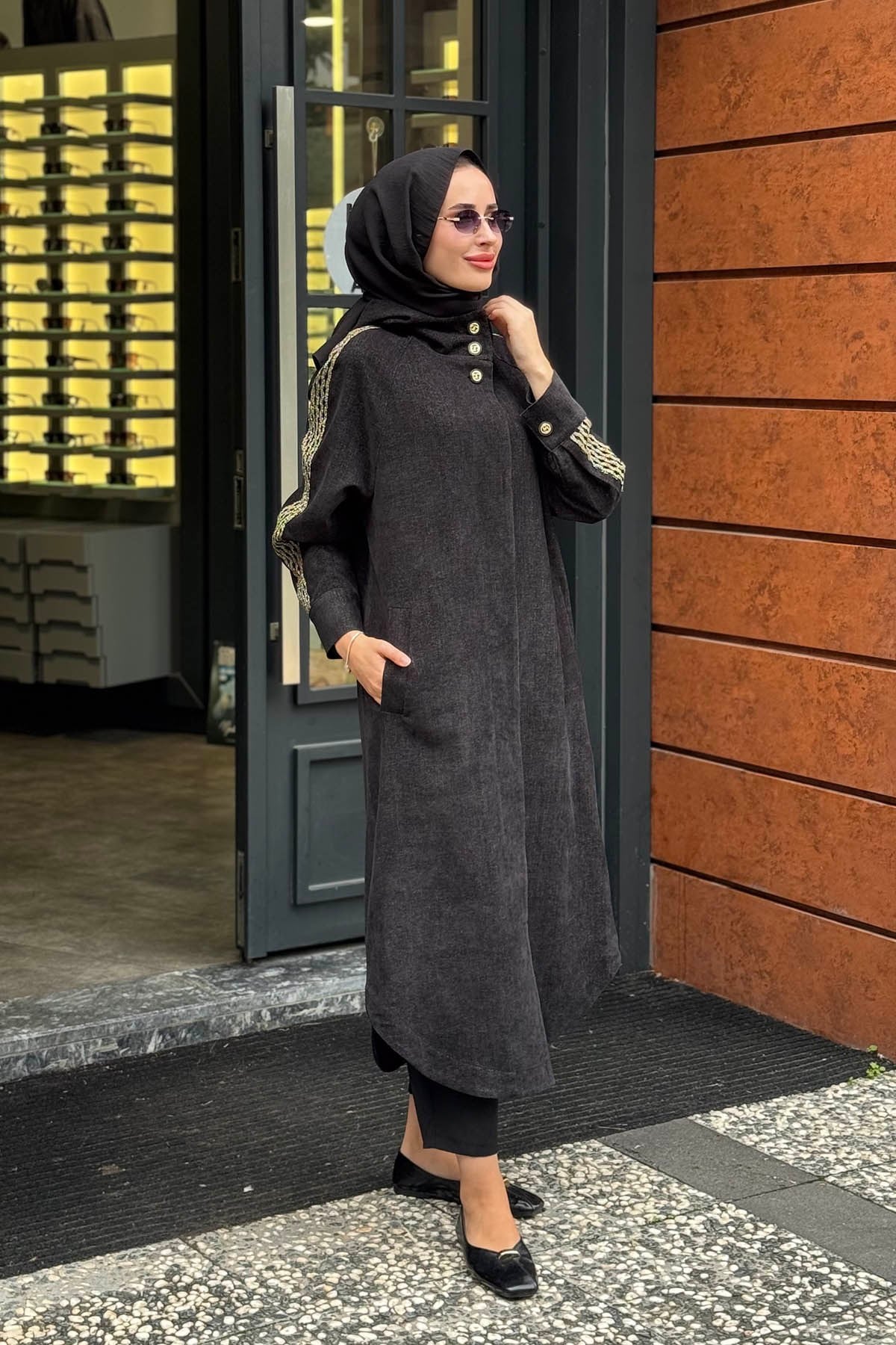 NAKİ & MASCARA Kap 67MK61291 Siyah
