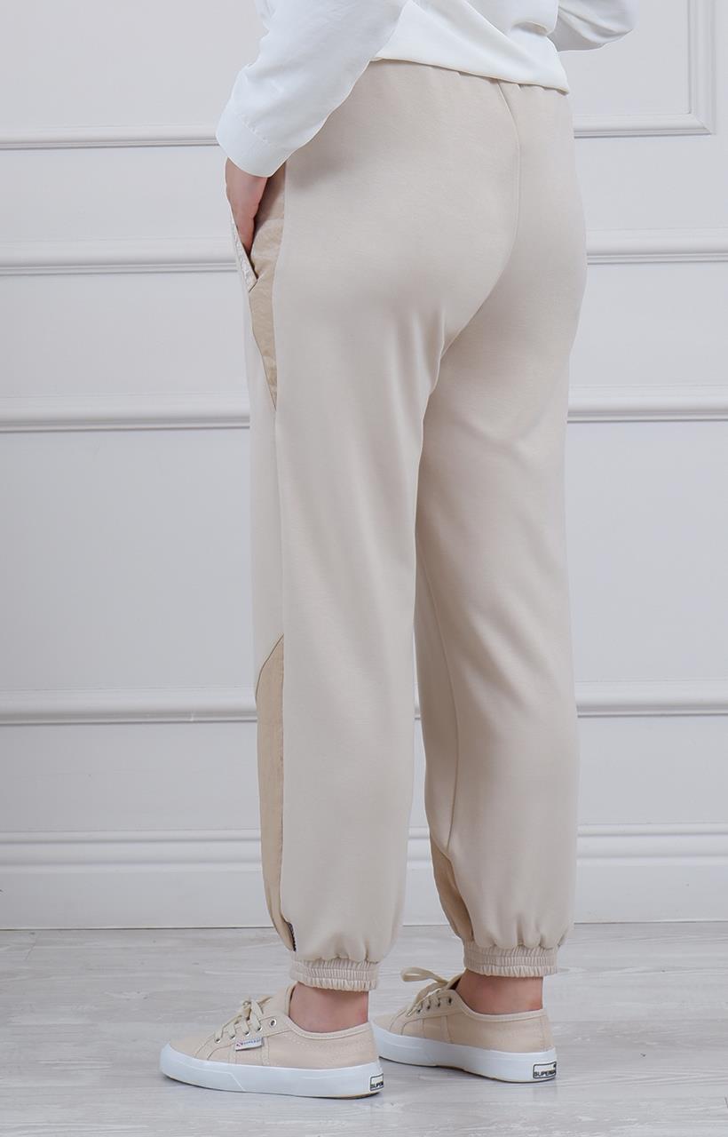 NAKİ & MASCARA Pantolon 34MK3102 Bej