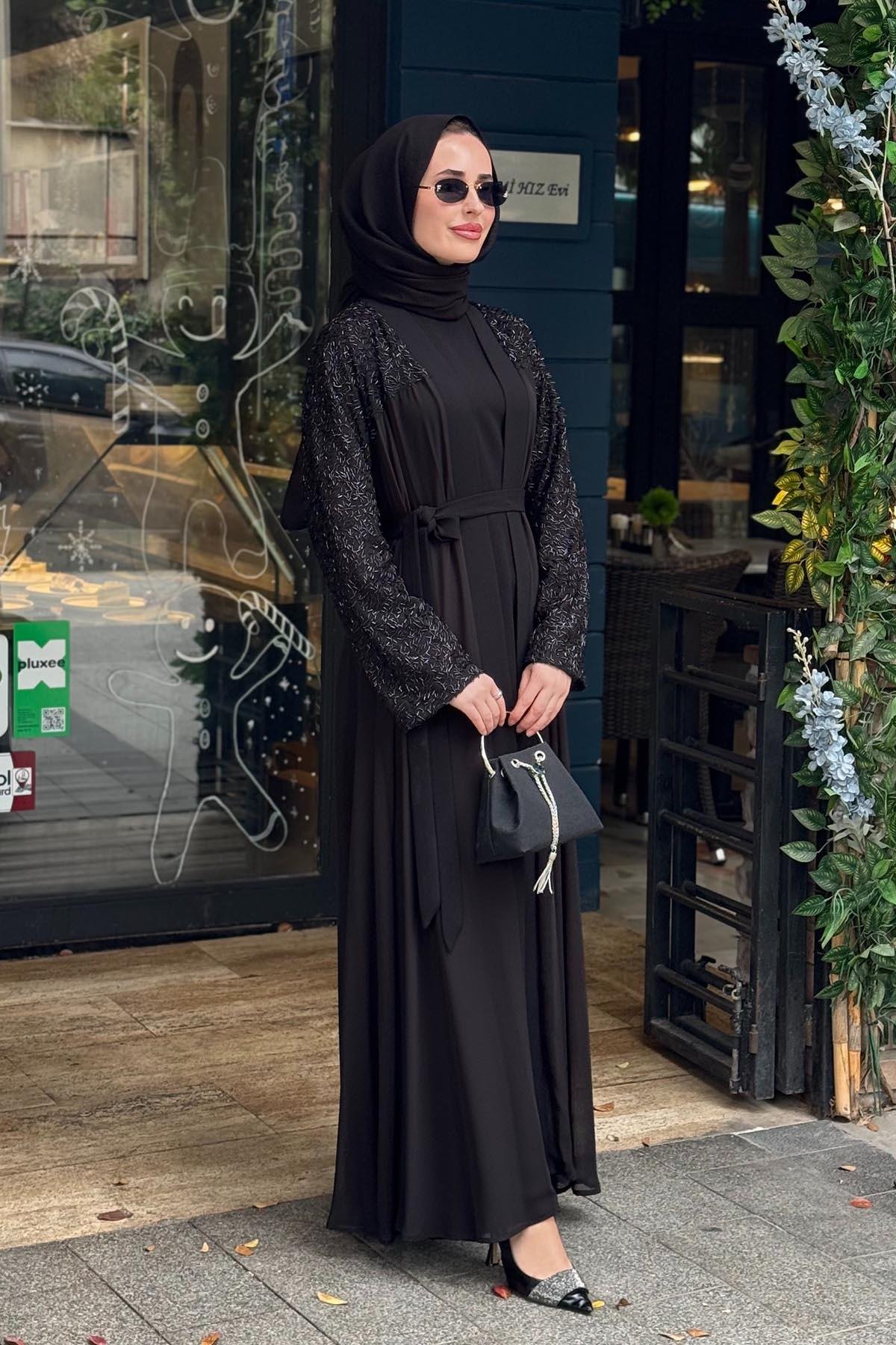 Nurcan Çetin Abaya 10600 Siyah