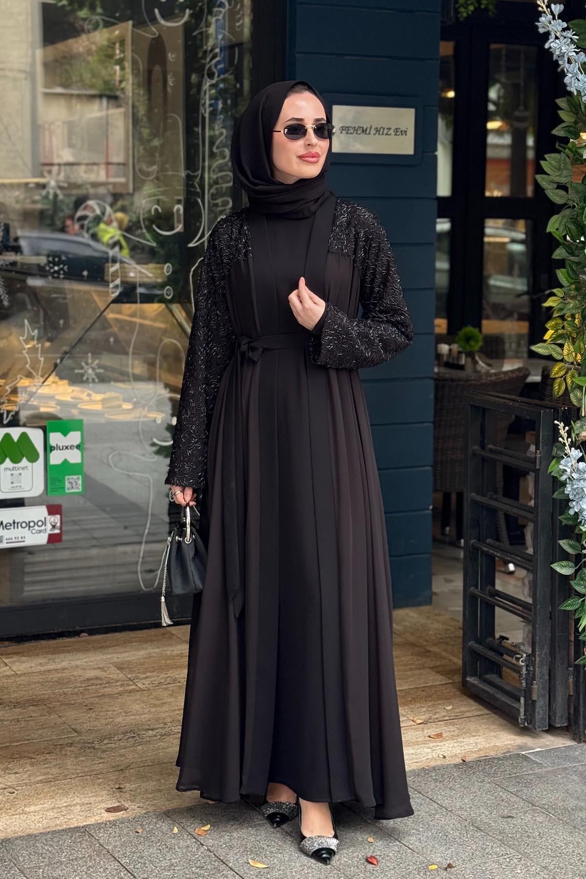 Nurcan Çetin Abaya 10600 Siyah
