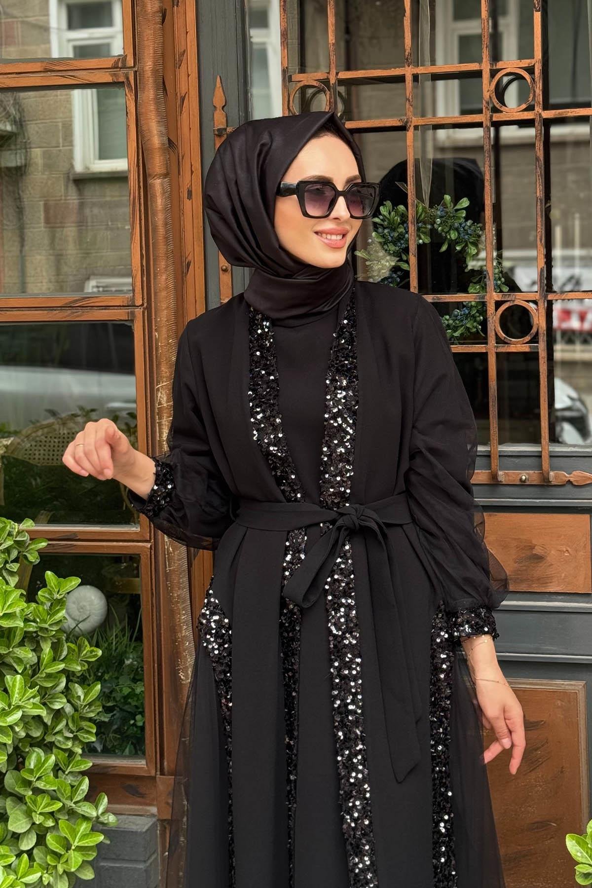 Nurcan Çetin Abaya 10602 | Ekshibutik.com