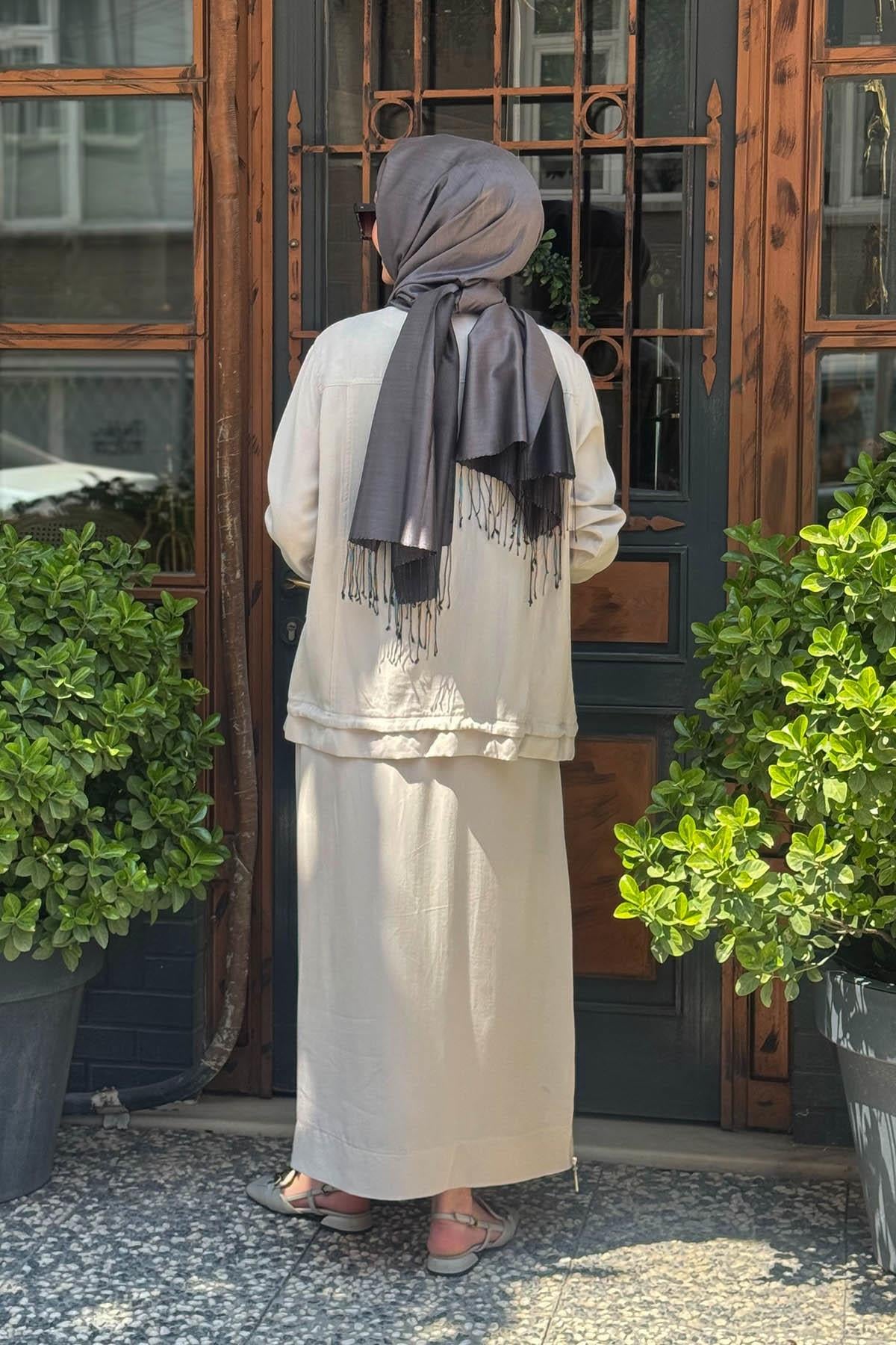 Nurcan Çetin Etekli Takım 25411 Taş