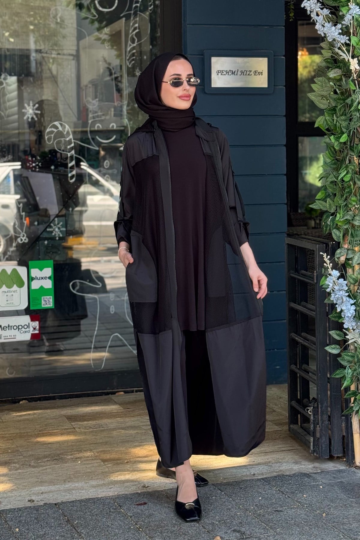Nurcan Çetin Ferace 25264 Siyah