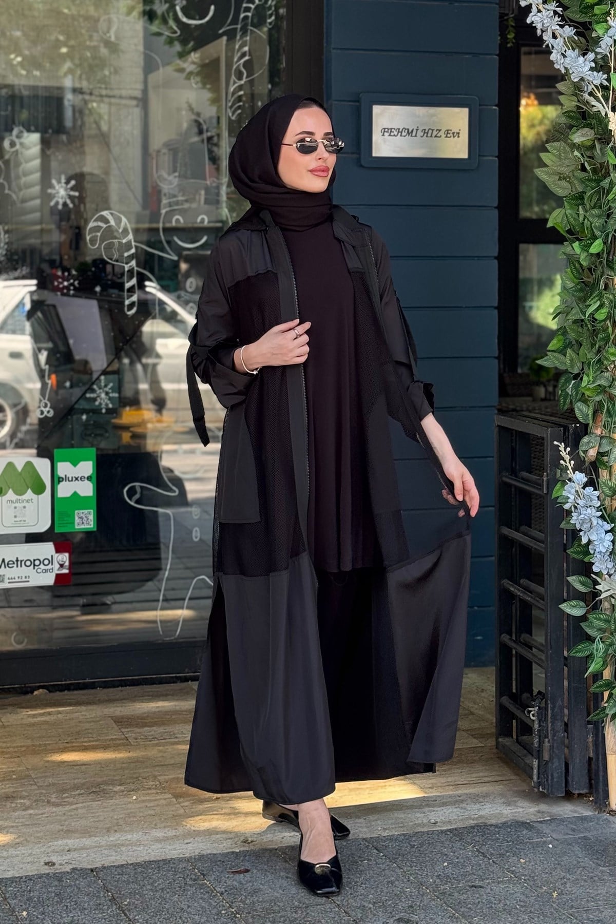 Nurcan Çetin Ferace 25264 Siyah