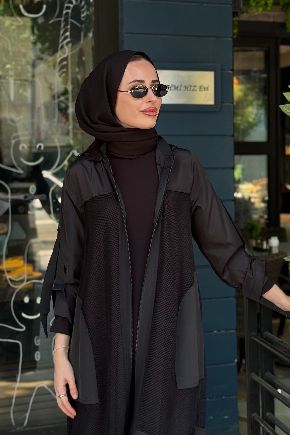 Nurcan Çetin Ferace 25264 Siyah