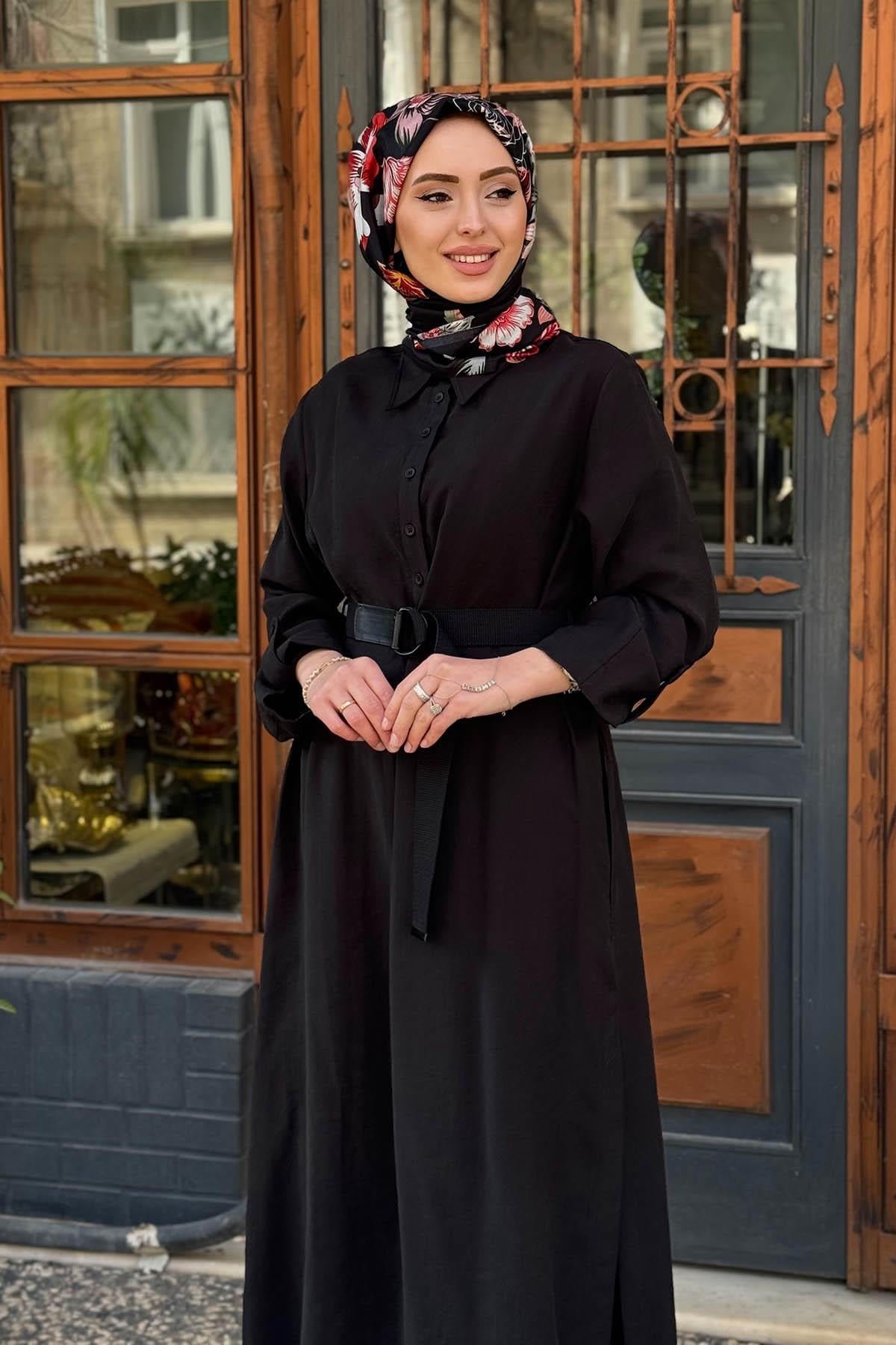 Nurcan Çetin Pantolonlu Takım 25442 Siyah