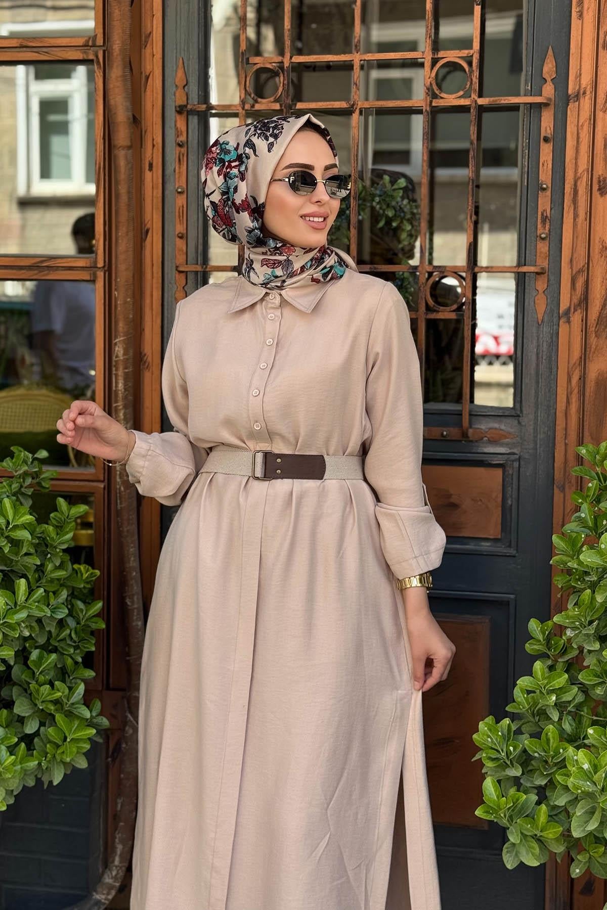 Nurcan Çetin Pantolonlu Takım 25442 Taş