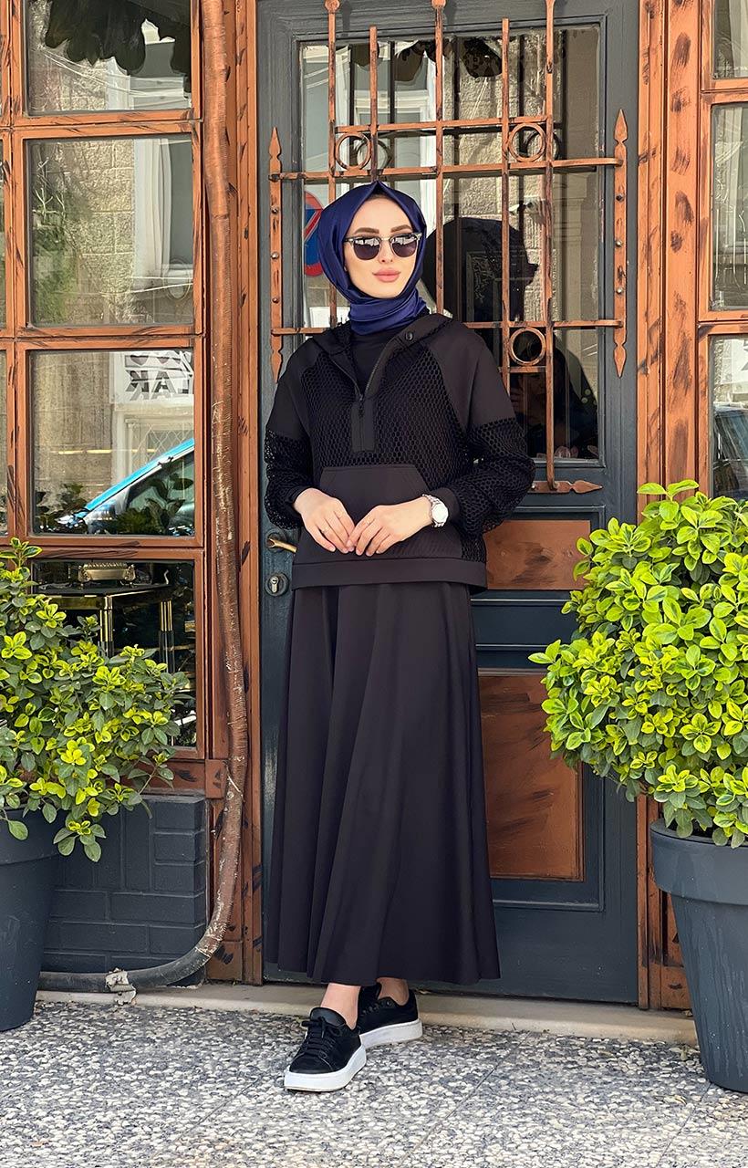 Nurcan Çetin Takım 24622 Siyah