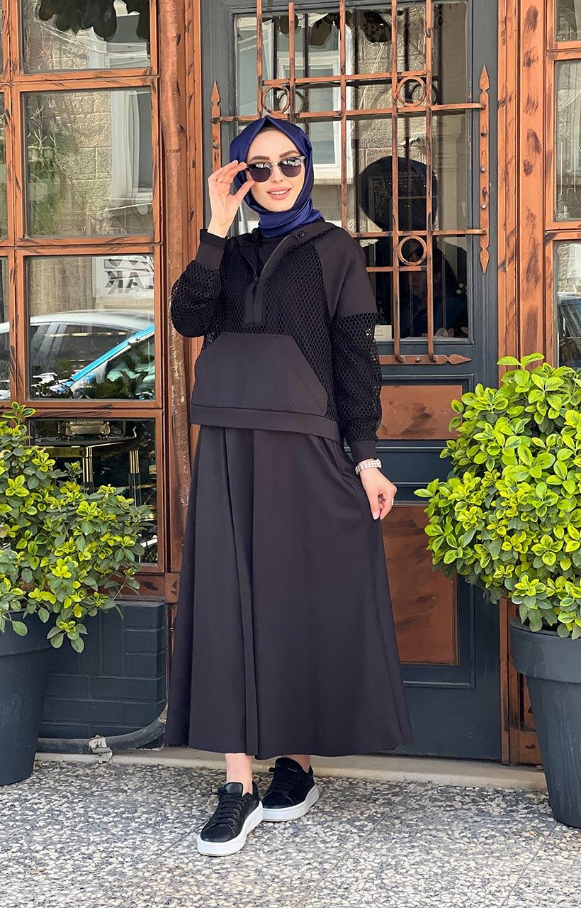 Nurcan Çetin Takım 24622 Siyah