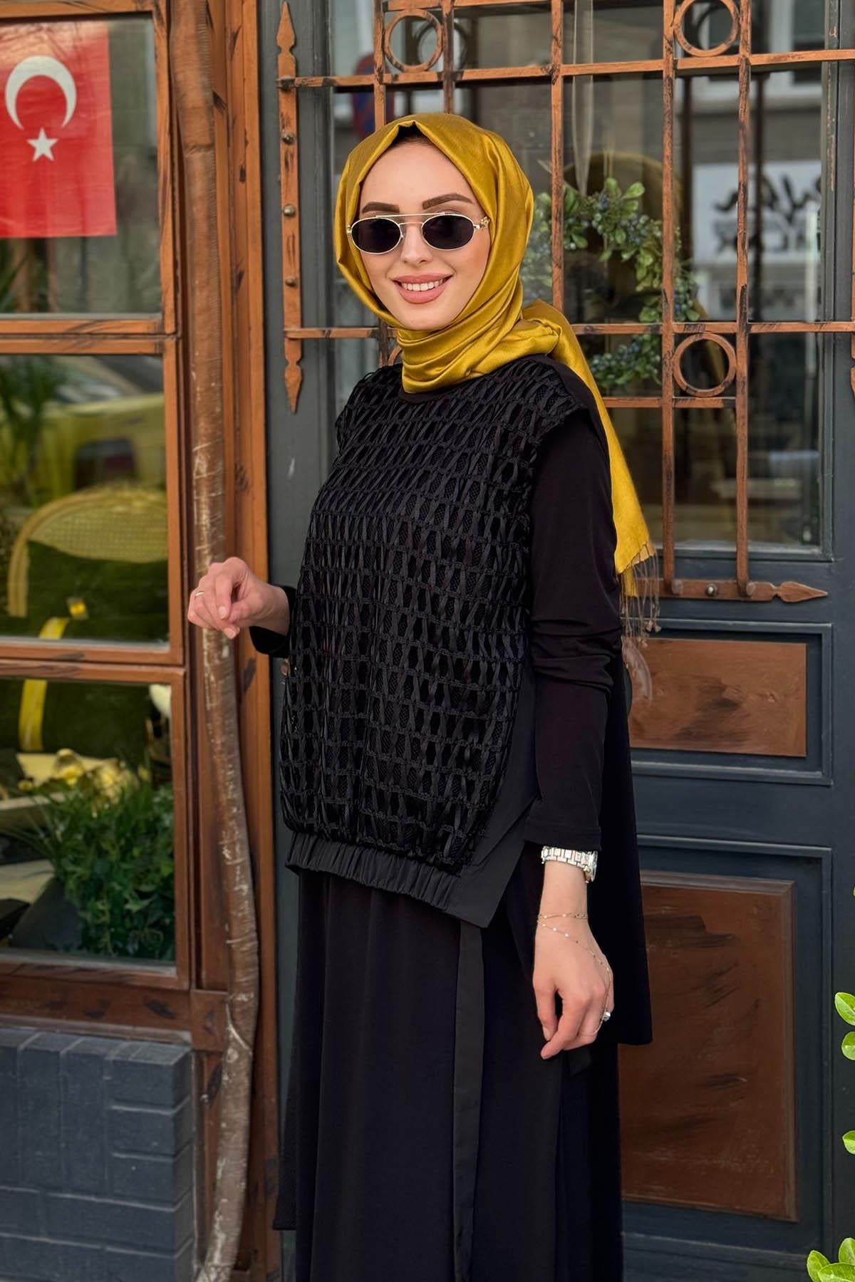 Nurcan Çetin Takım 25486 Siyah