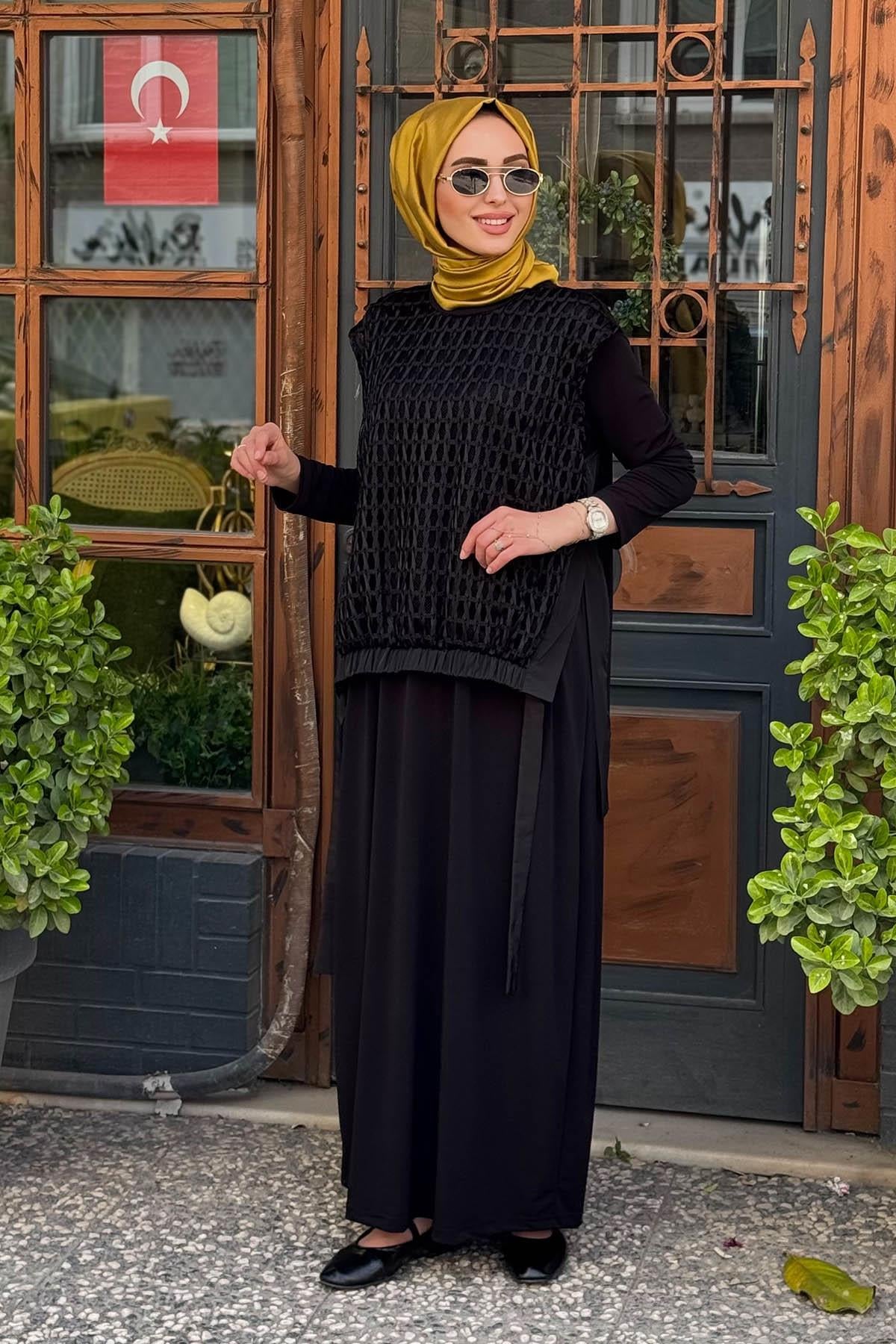 Nurcan Çetin Takım 25486 Siyah