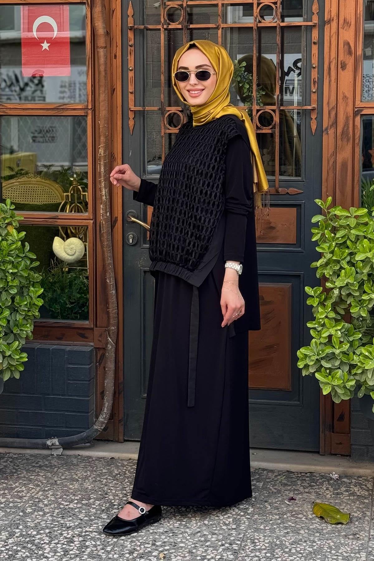 Nurcan Çetin Takım 25486 Siyah