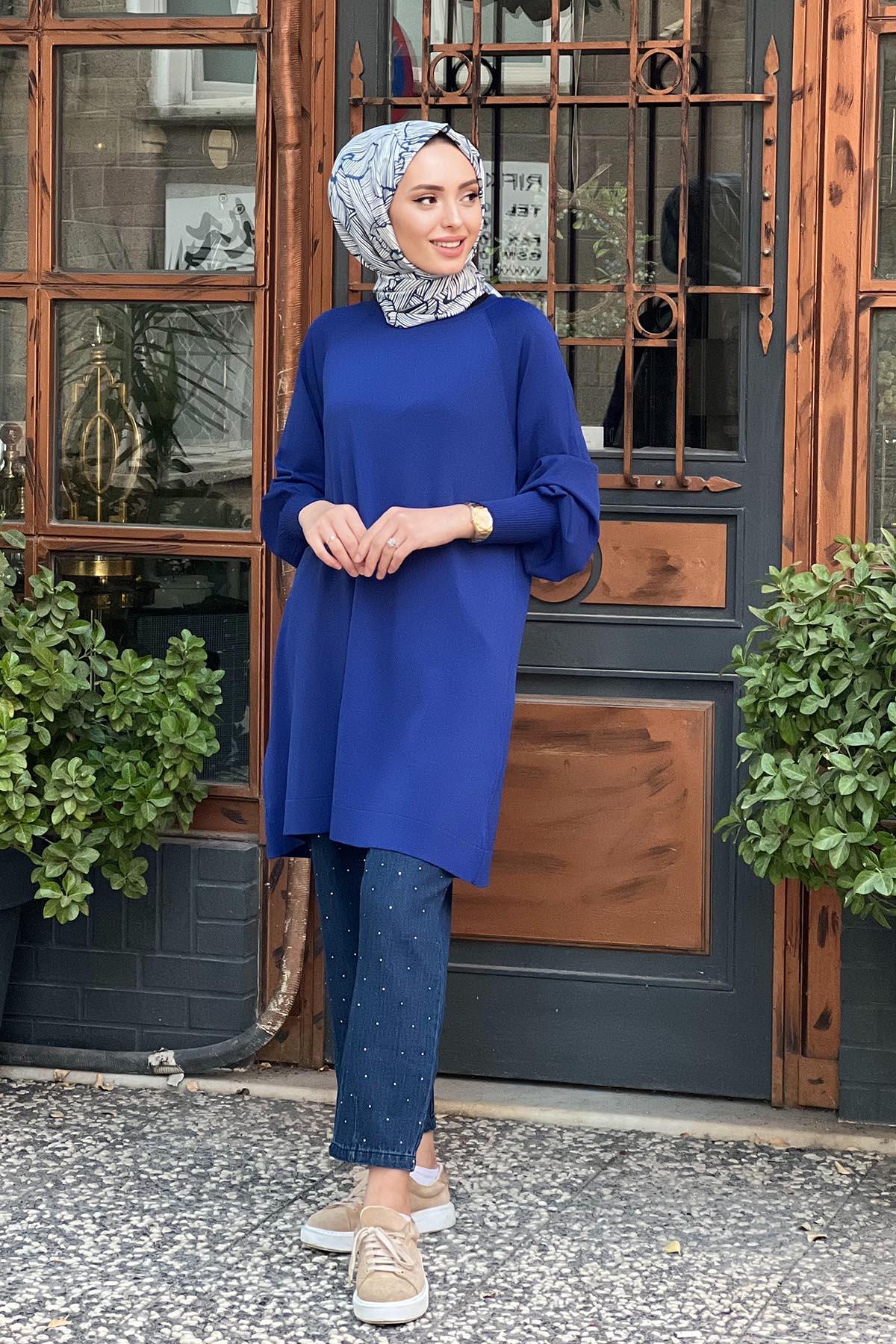 Nurcan Çetin Triko Tunik NO15 | Ekshibutik.com