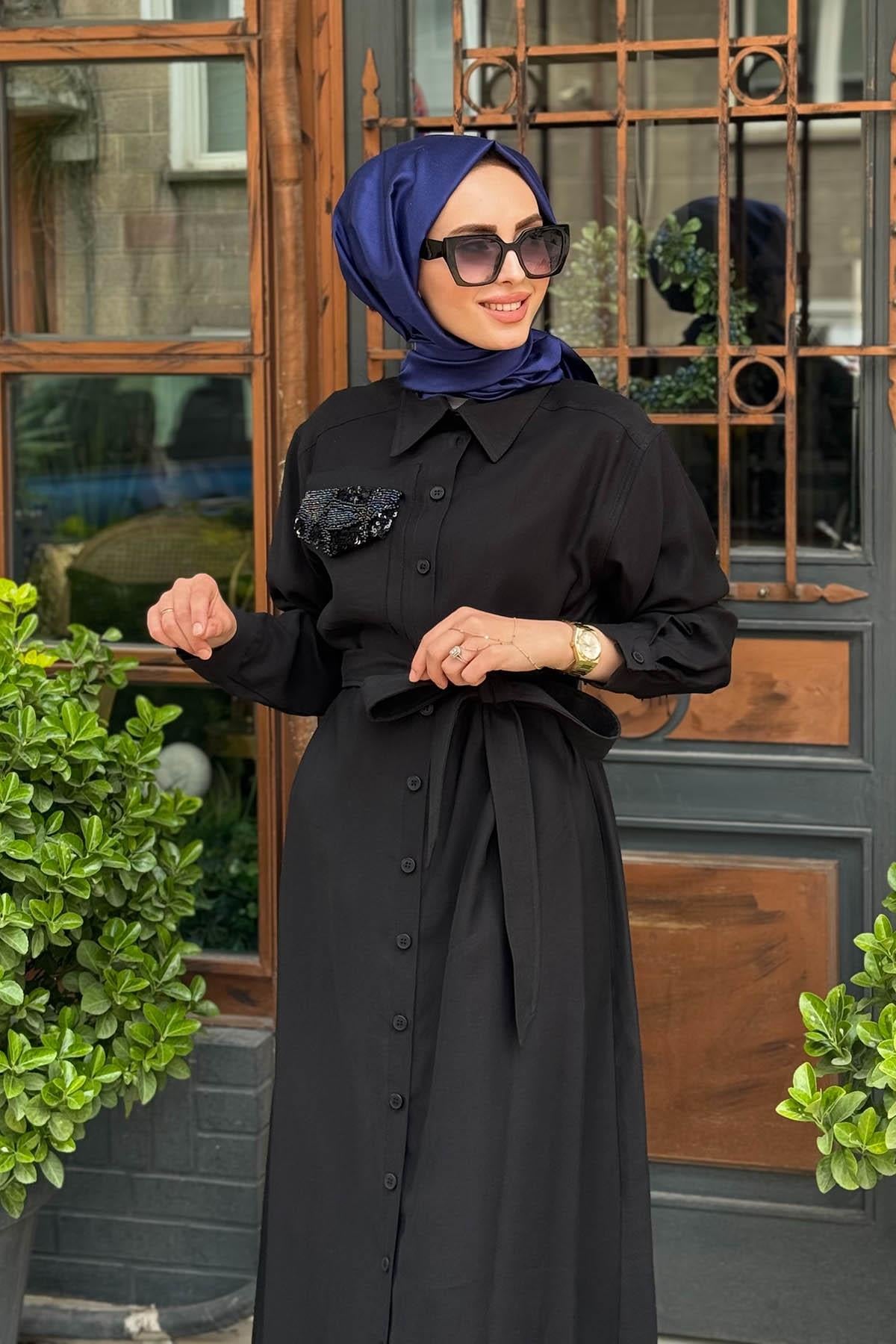 Nurcan Çetin Tunik 25216 Siyah