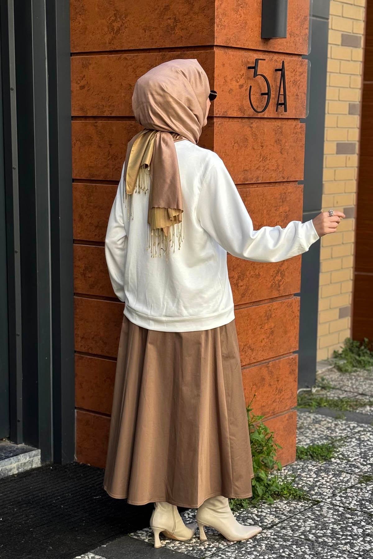 OMELYA Ceket 26KZ1040 Ekru