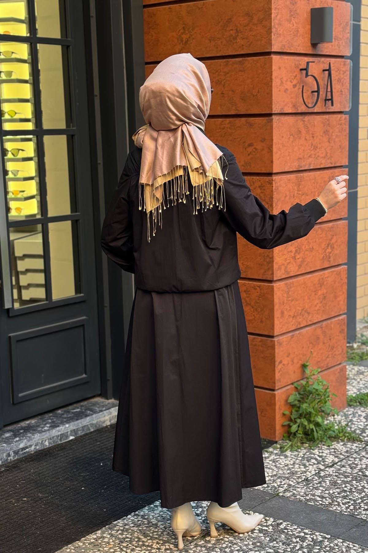 OMELYA Etekli Takım 26KZ10114 Siyah