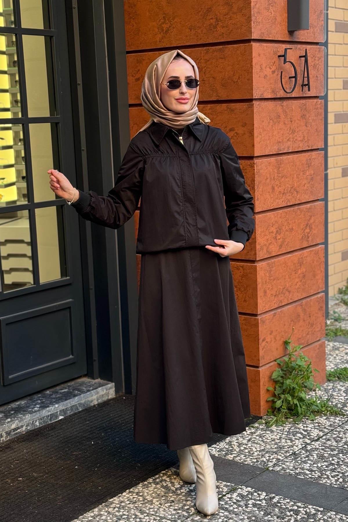 OMELYA Etekli Takım 26KZ10114 Siyah