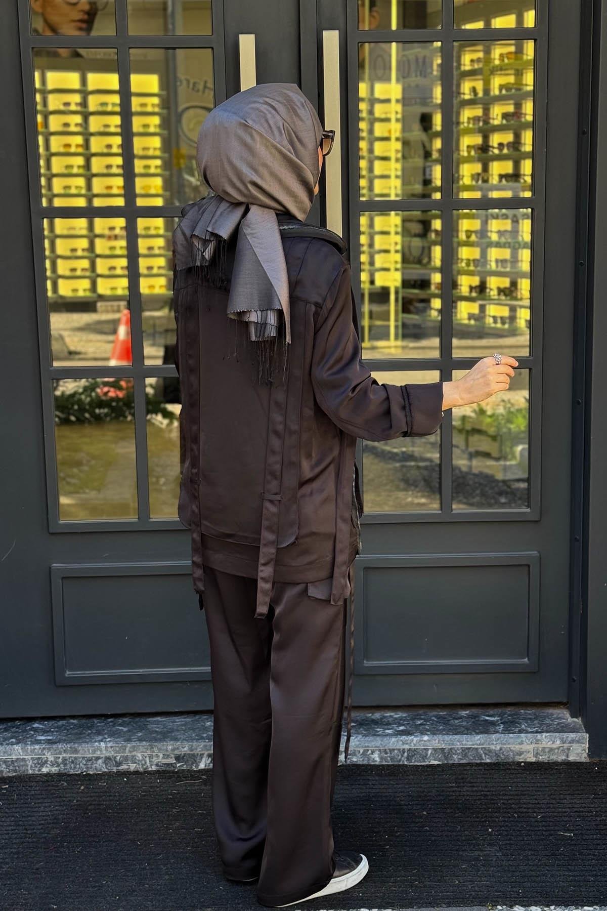 OMELYA Pantolonlu Takım 26KZ1005 Siyah