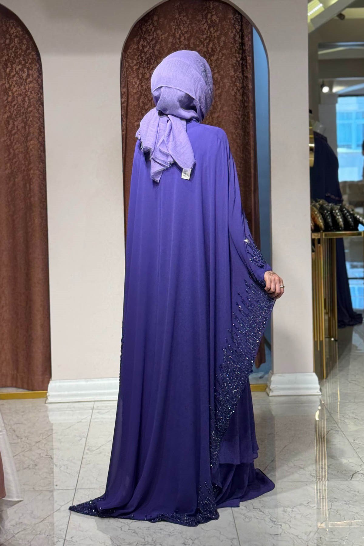 PEÇEM Studio Abiye 164 Mor