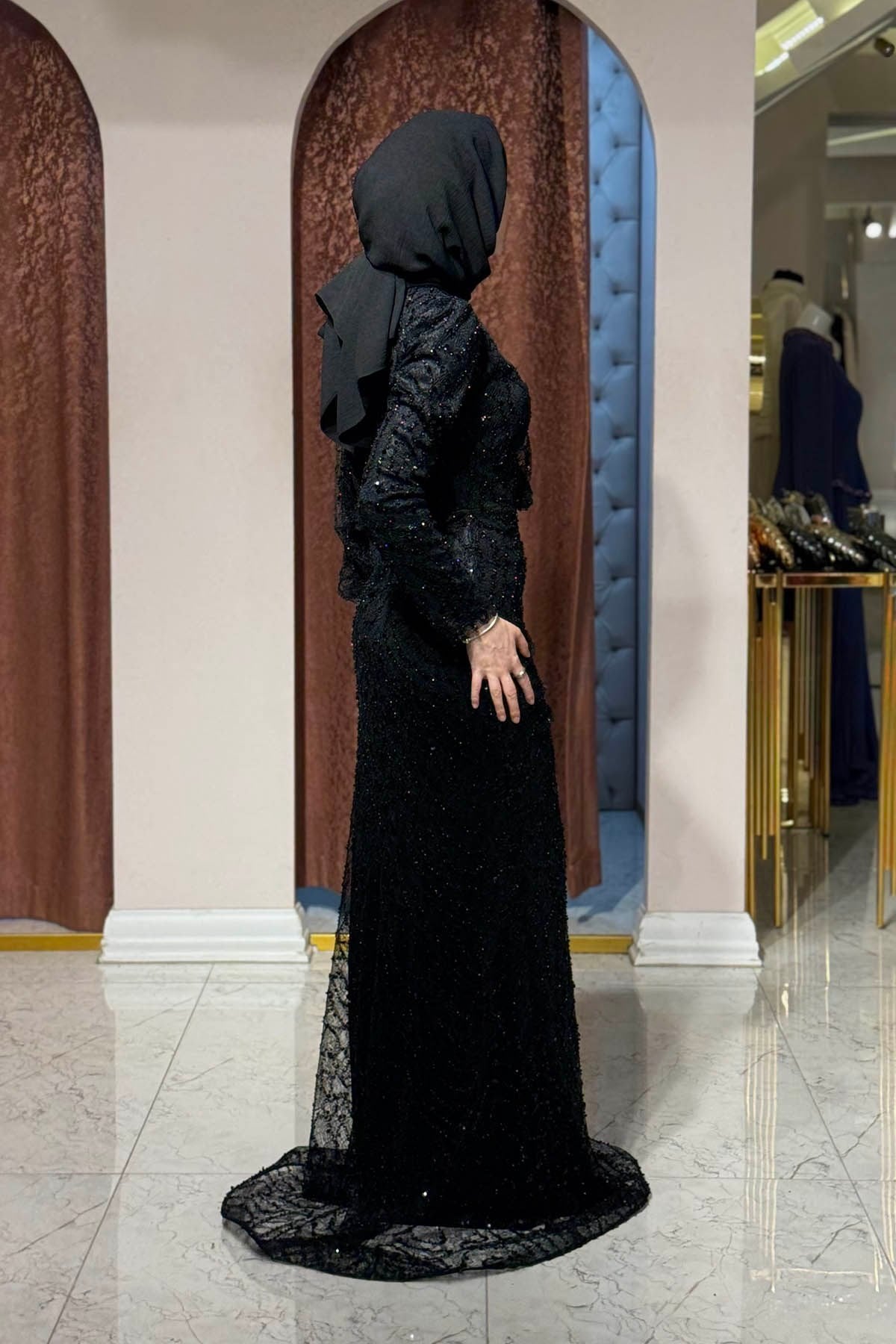 PEÇEM Studio Abiye 206A Siyah