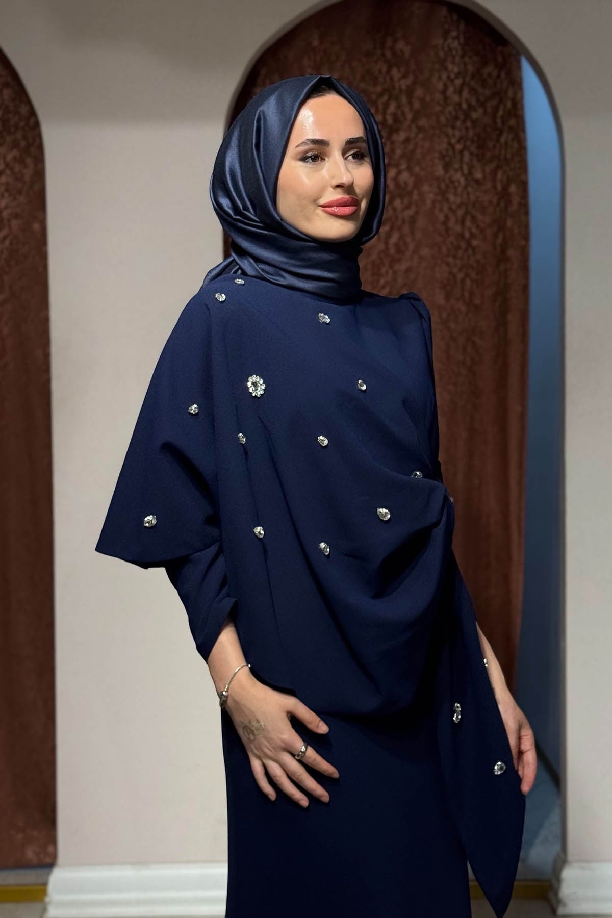 PEÇEM Studio Abiye 239 Lacivert