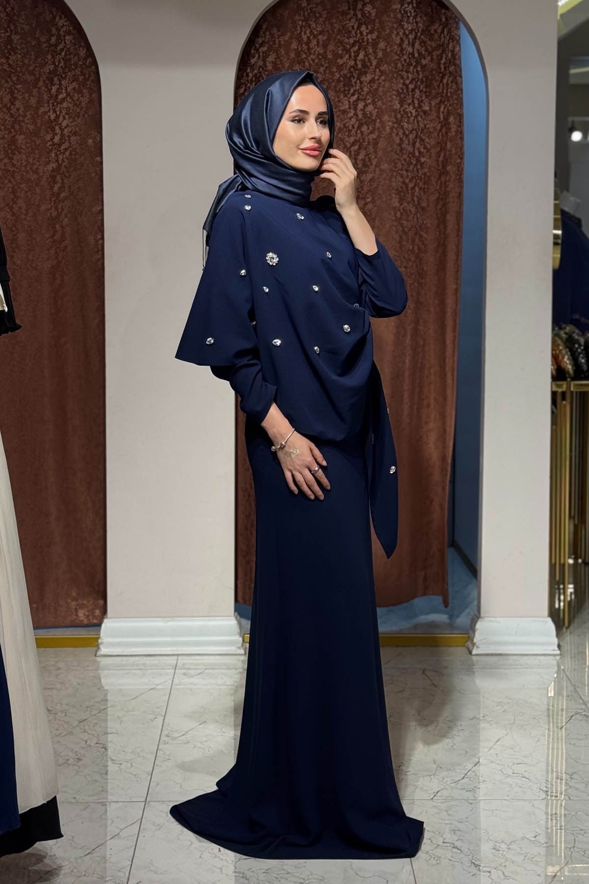 PEÇEM Studio Abiye 239 Lacivert