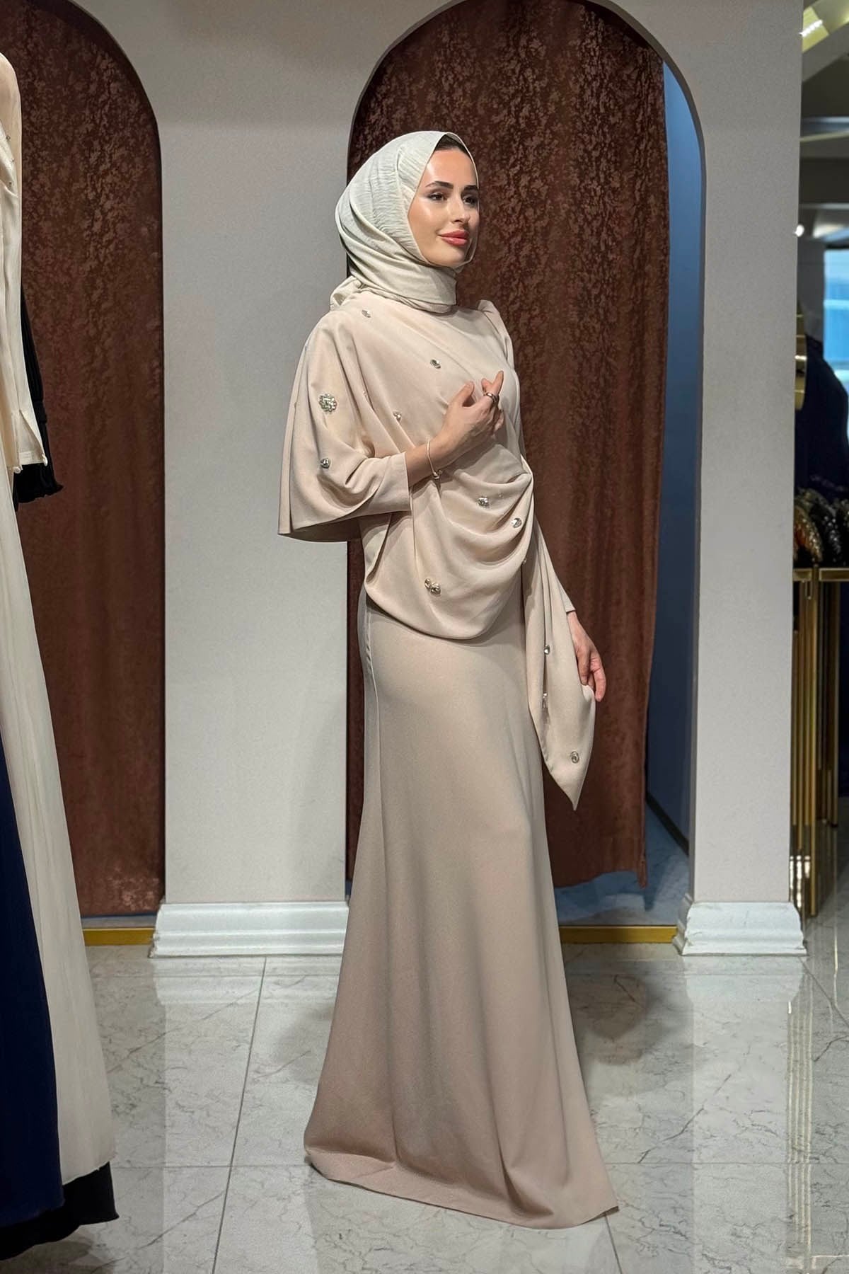 PEÇEM Studio Abiye 239 Pudra