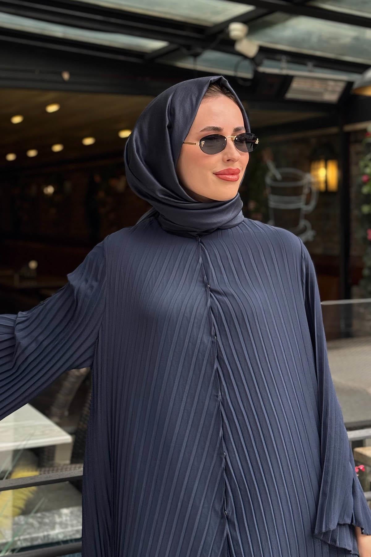 PIEEF Abaya 2415 Lacivert