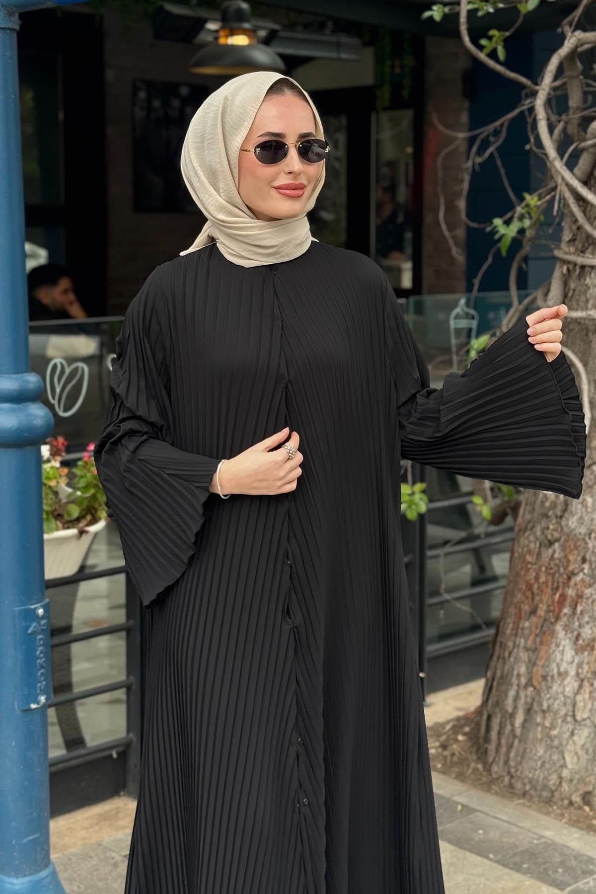 PIEEF Abaya 2415 Siyah