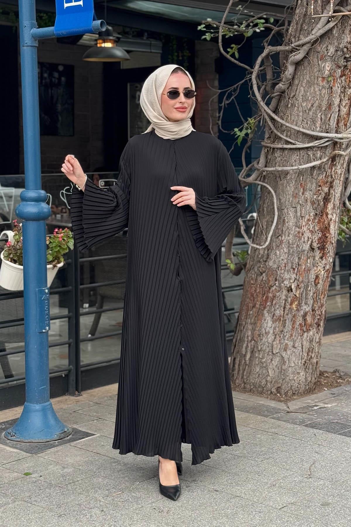 PIEEF Abaya 2415 Siyah