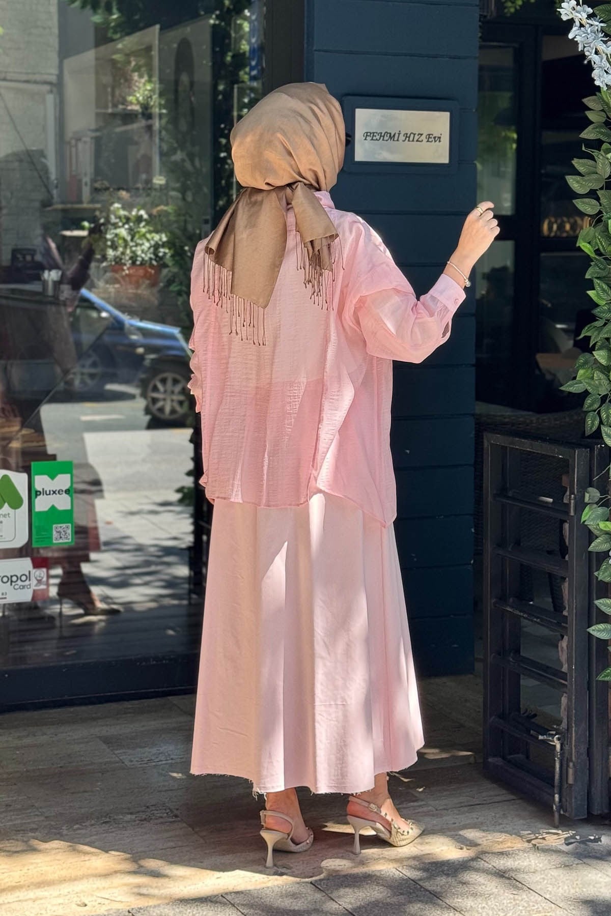 QOOQ Berry Bluz 26SS245 Pudra