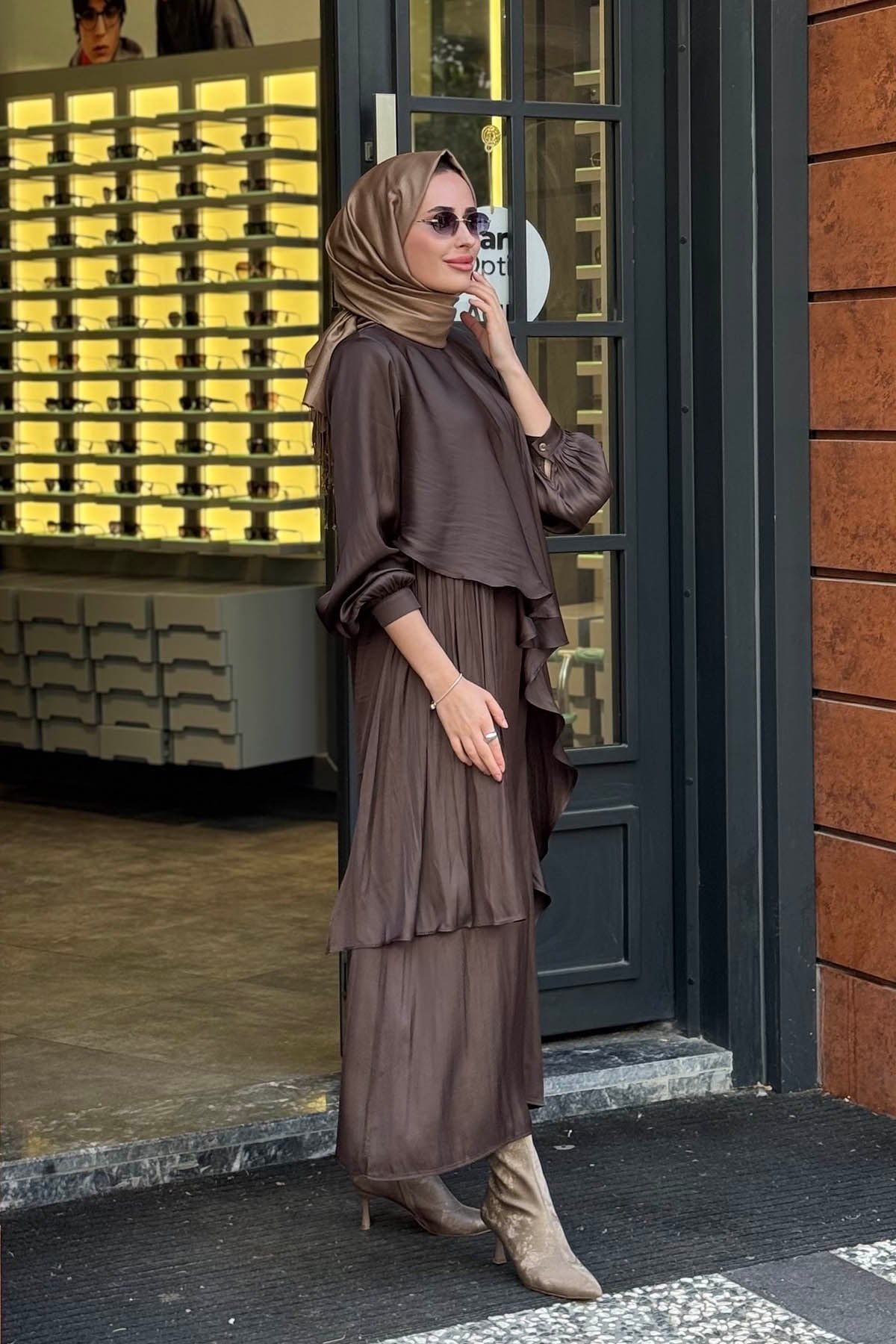 QOOQ Heavy Etekli Takım 27FW217 Bitter