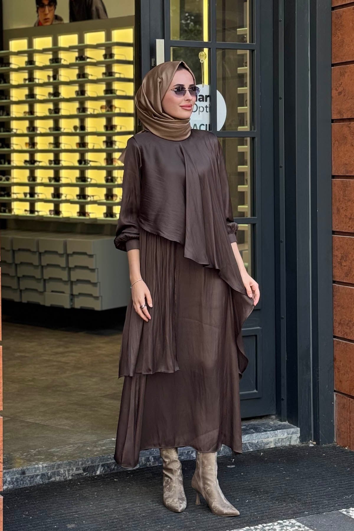 QOOQ Heavy Etekli Takım 27FW217 Bitter