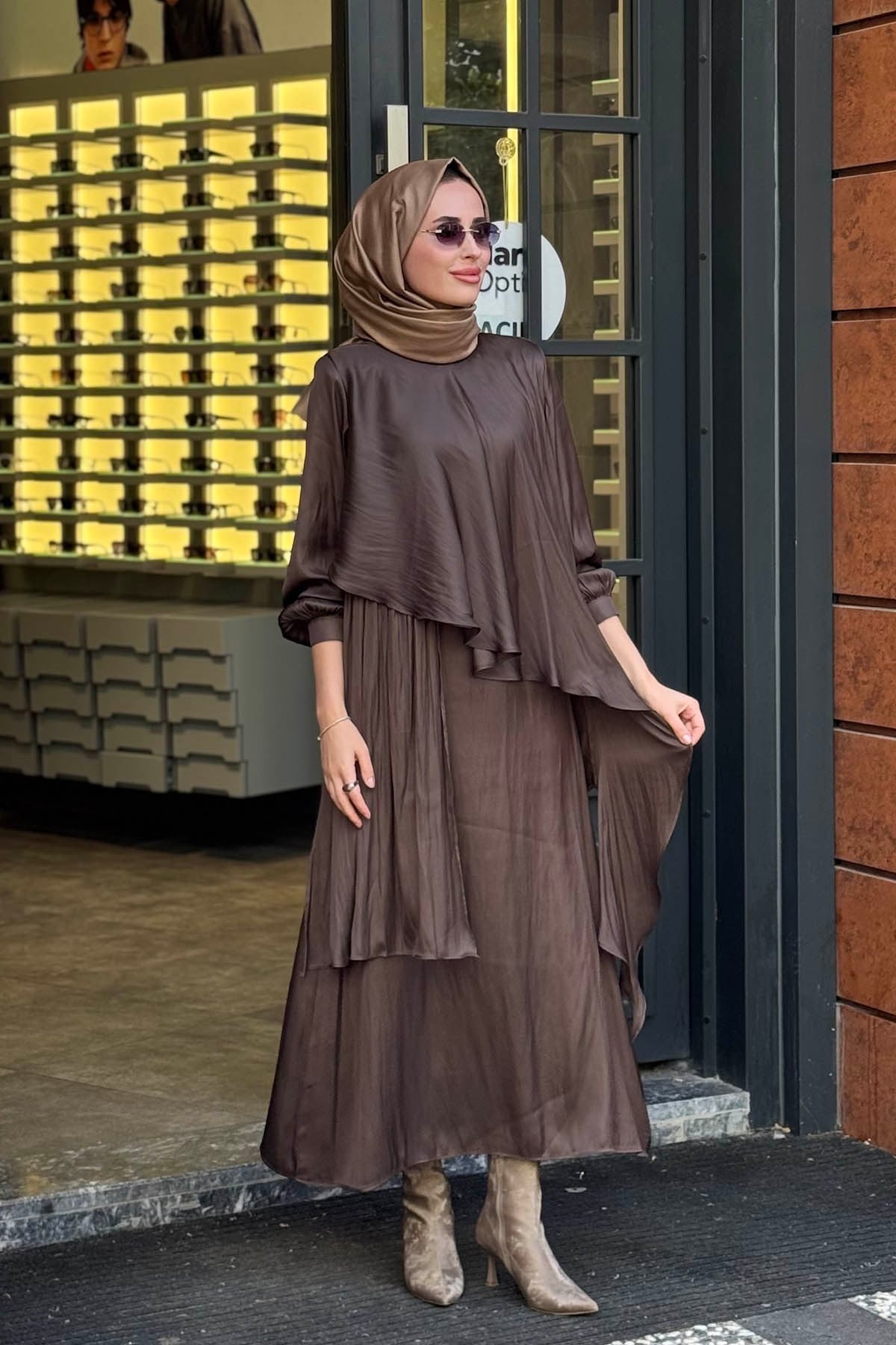 QOOQ Heavy Etekli Takım 27FW217 Bitter