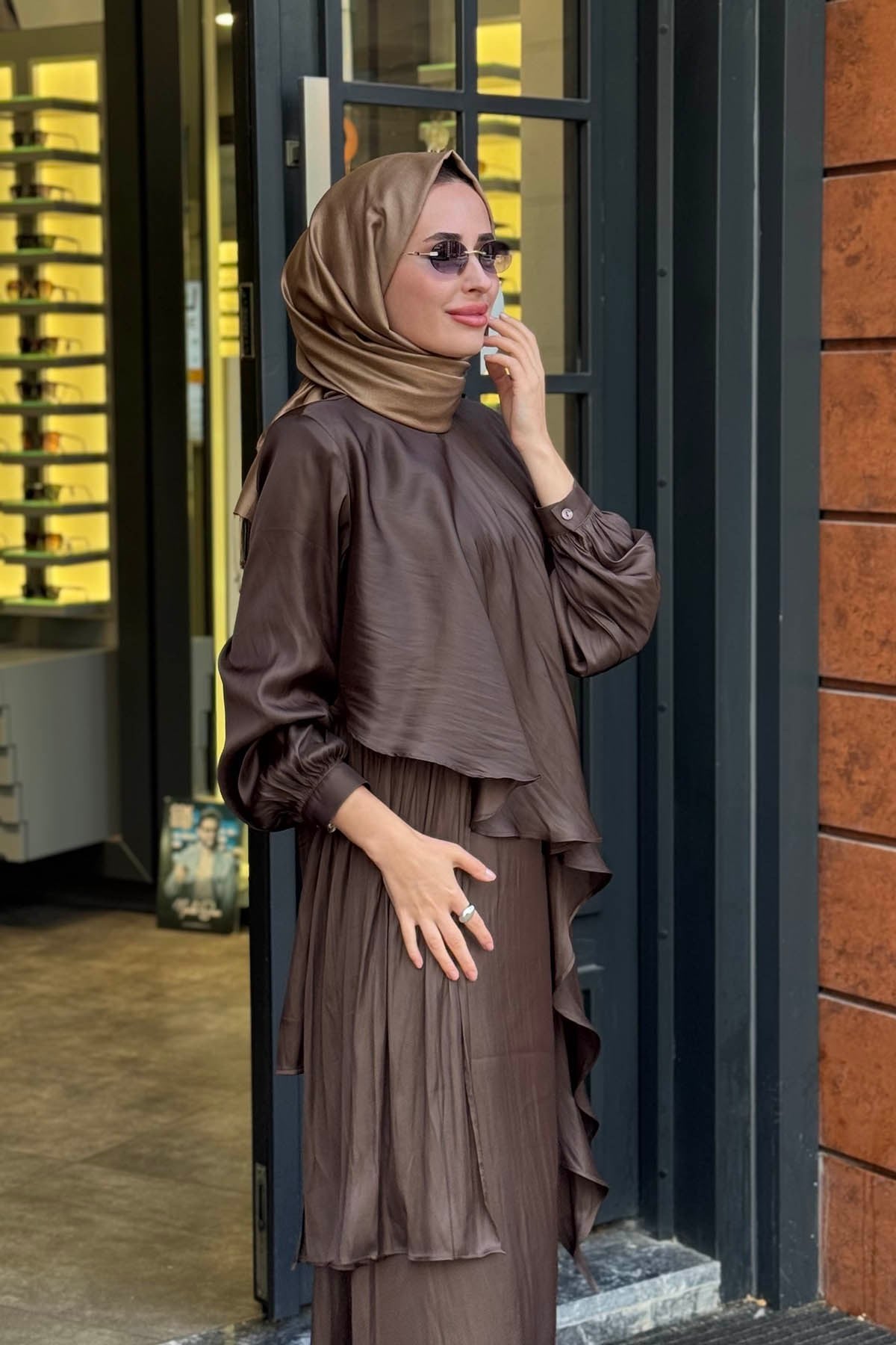 QOOQ Heavy Etekli Takım 27FW217 Bitter
