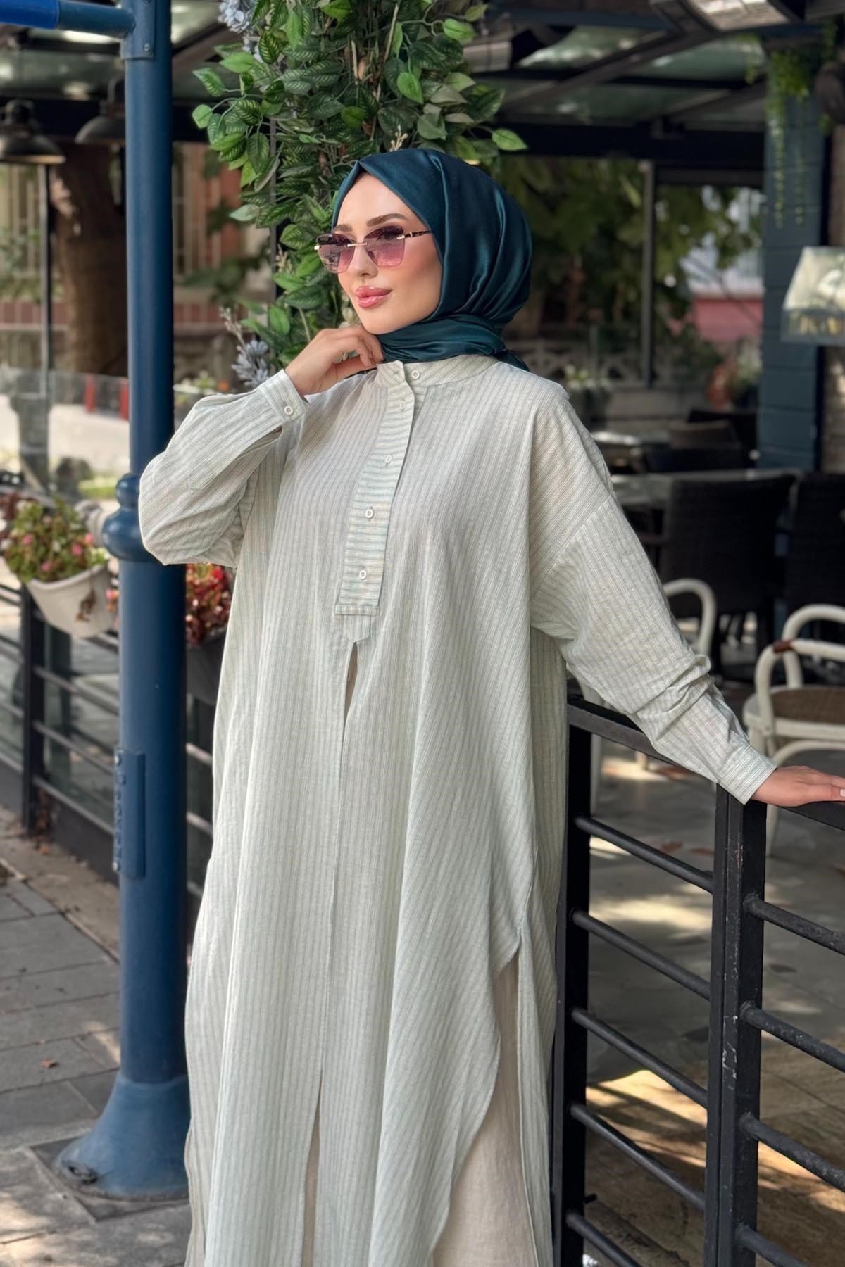 QOOQ Lina Tunik 26SS243 Mint