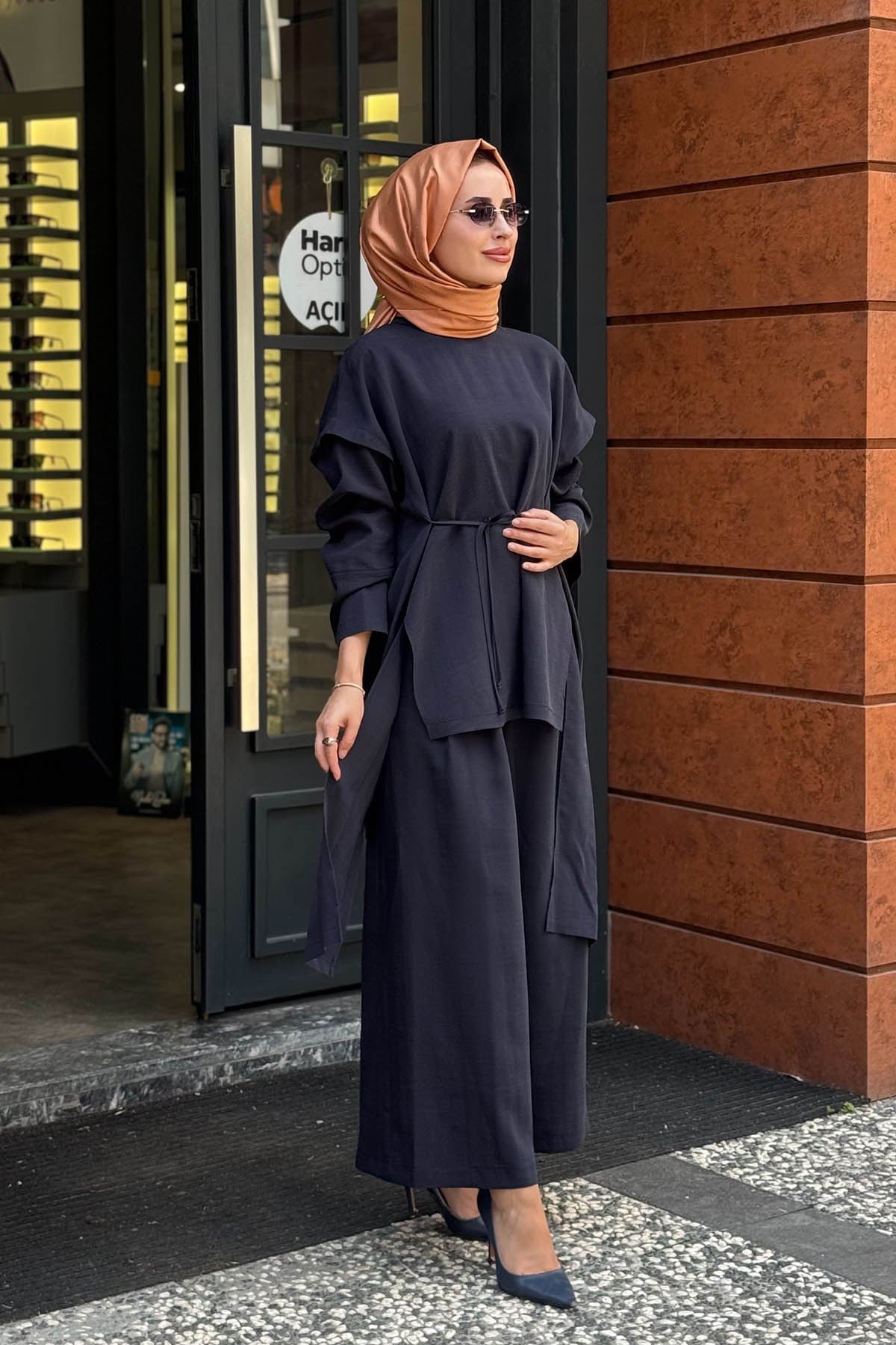 QOOQ Pantolonlu Takım 27FW208T İndigo