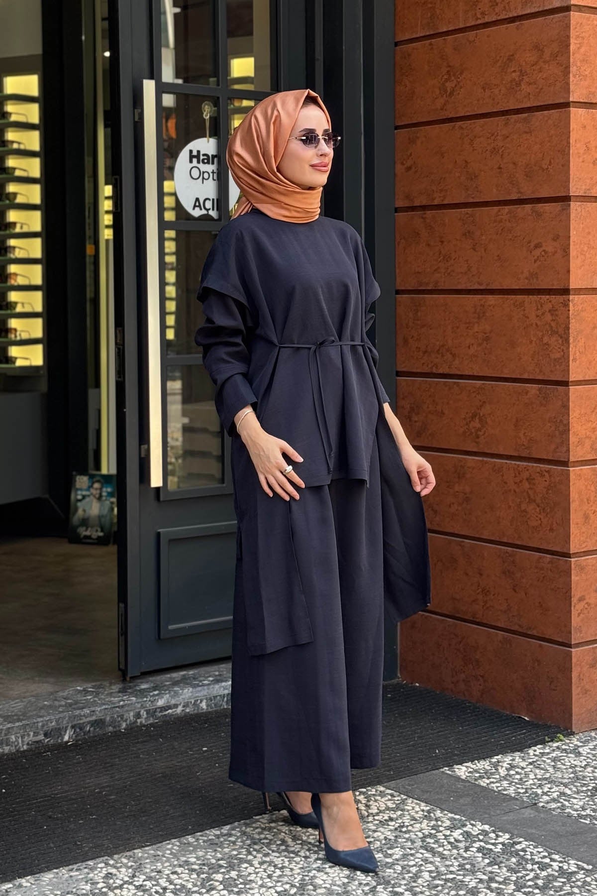 QOOQ Pantolonlu Takım 27FW208T İndigo